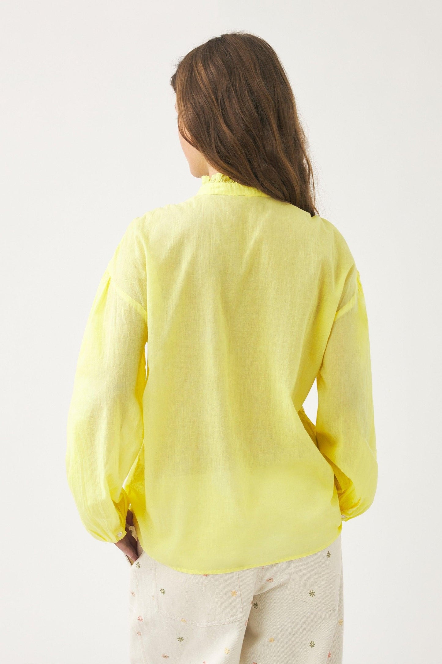 Cotton voile blouse Anna
