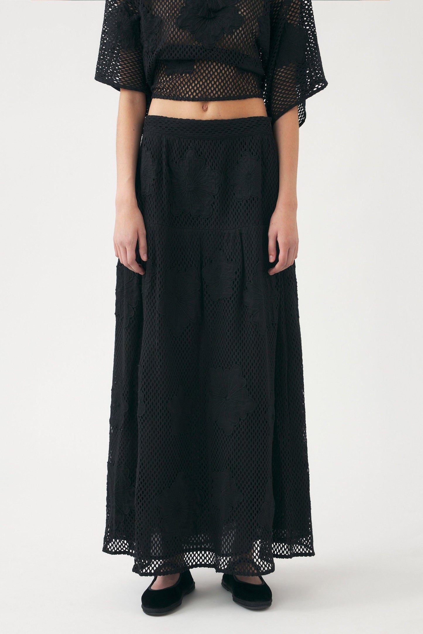 Embroidered skirt Aloni
