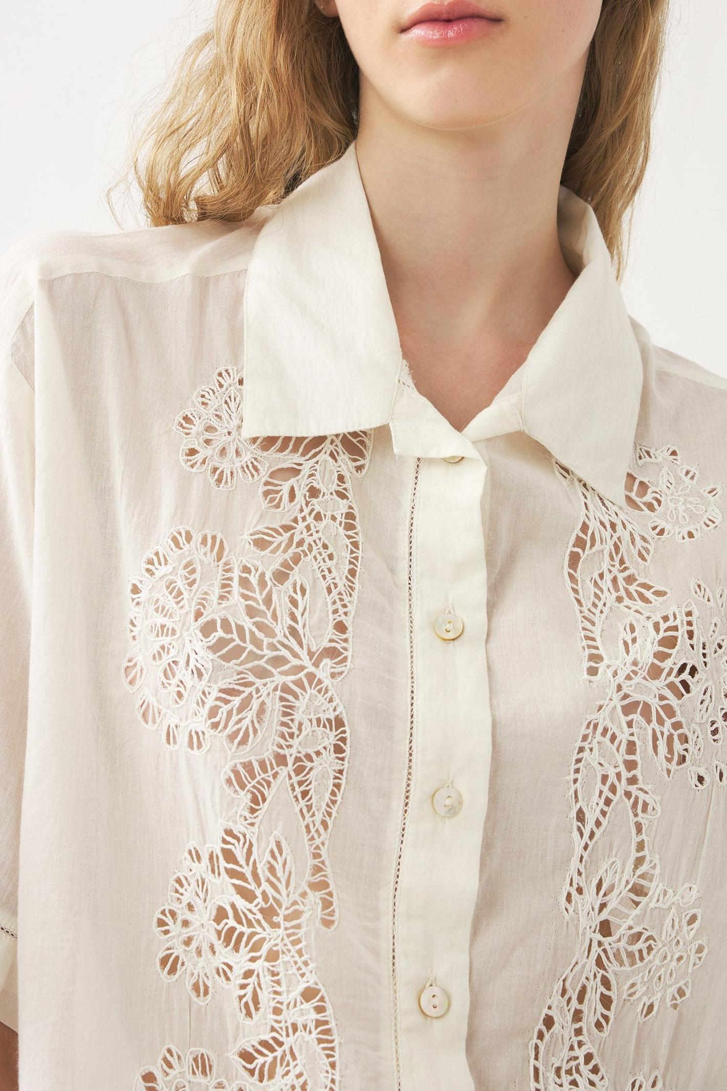 Openwork shirt Aloha