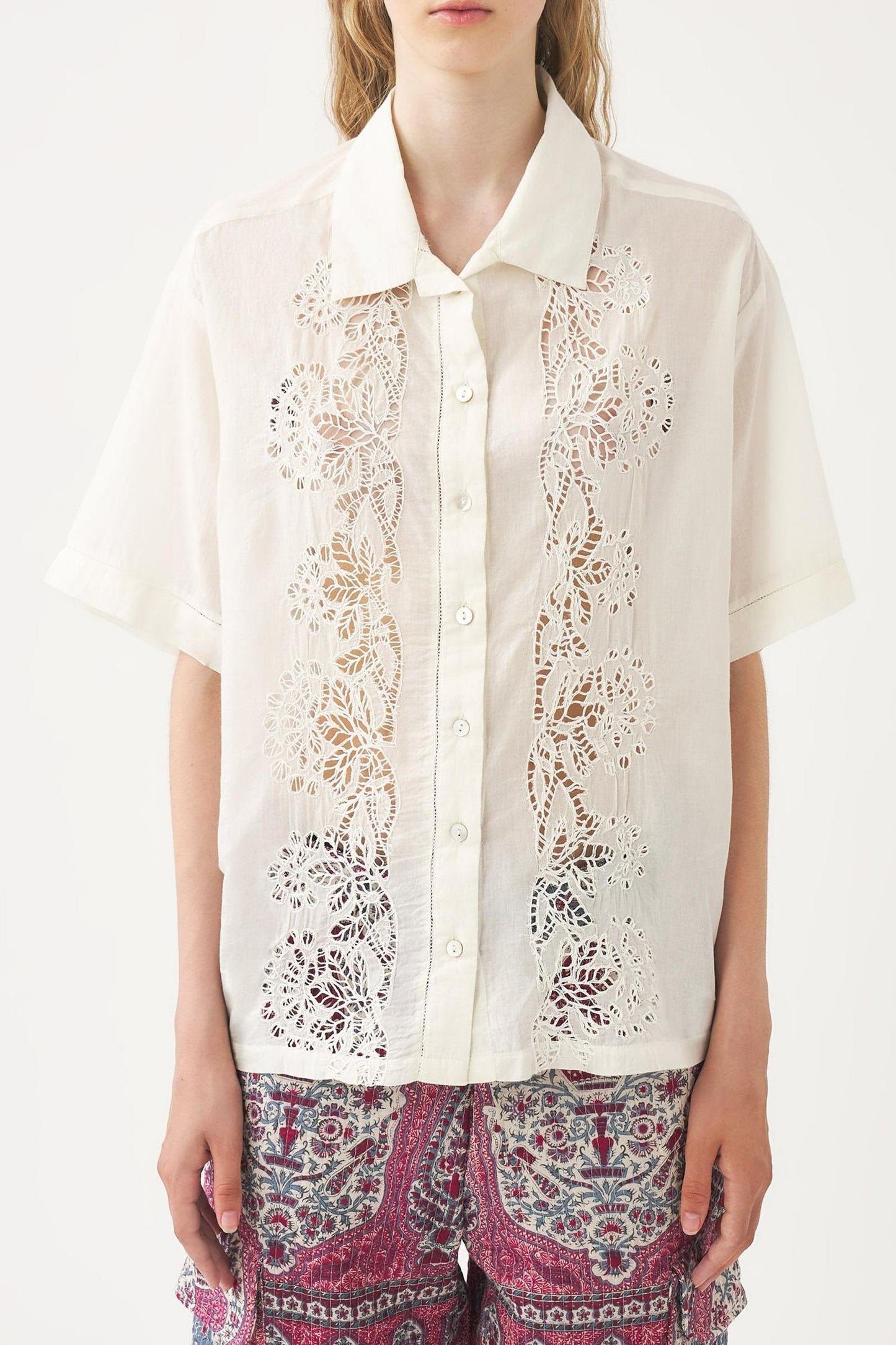 Openwork shirt Aloha