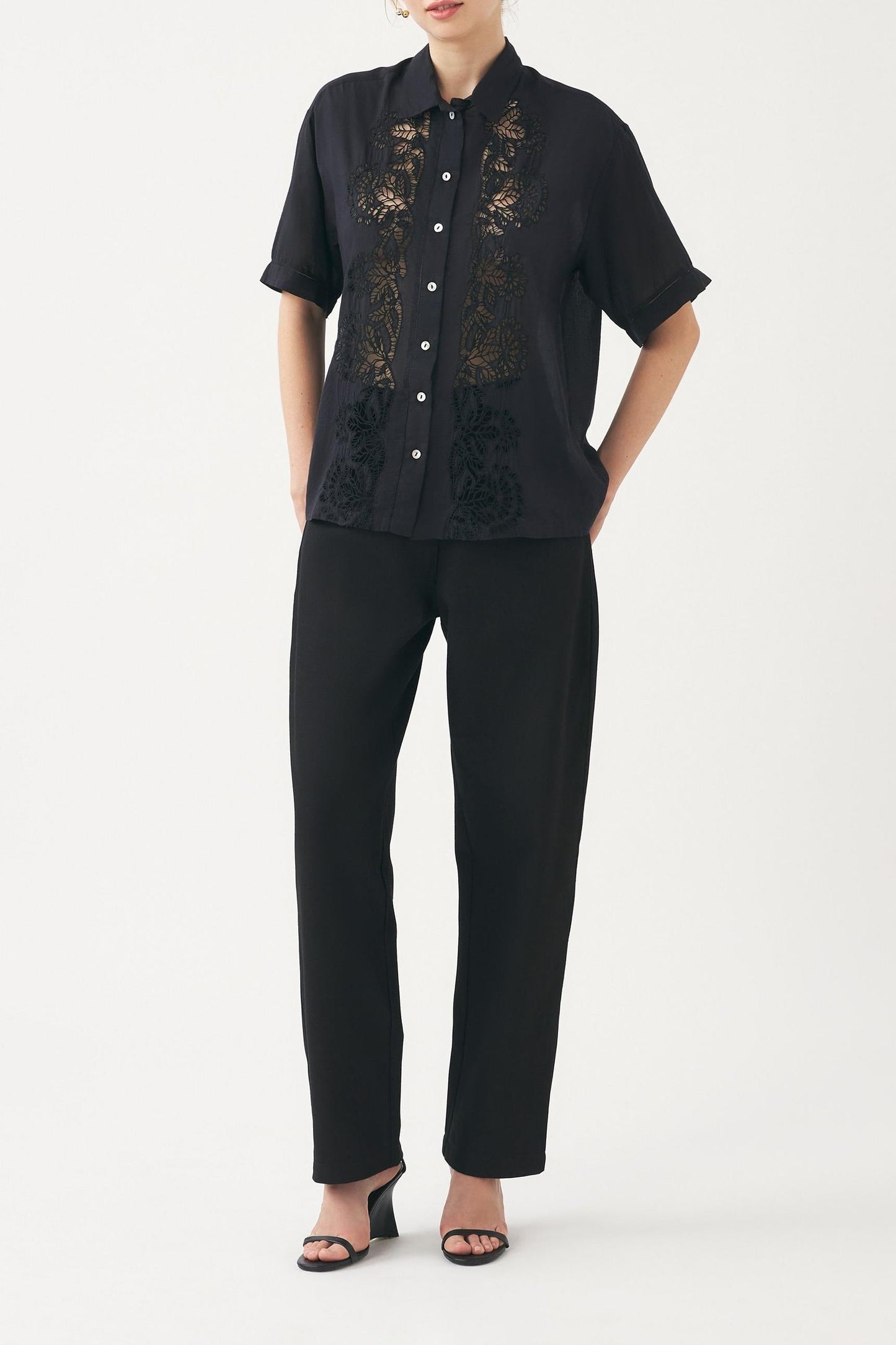 Openwork shirt Aloha