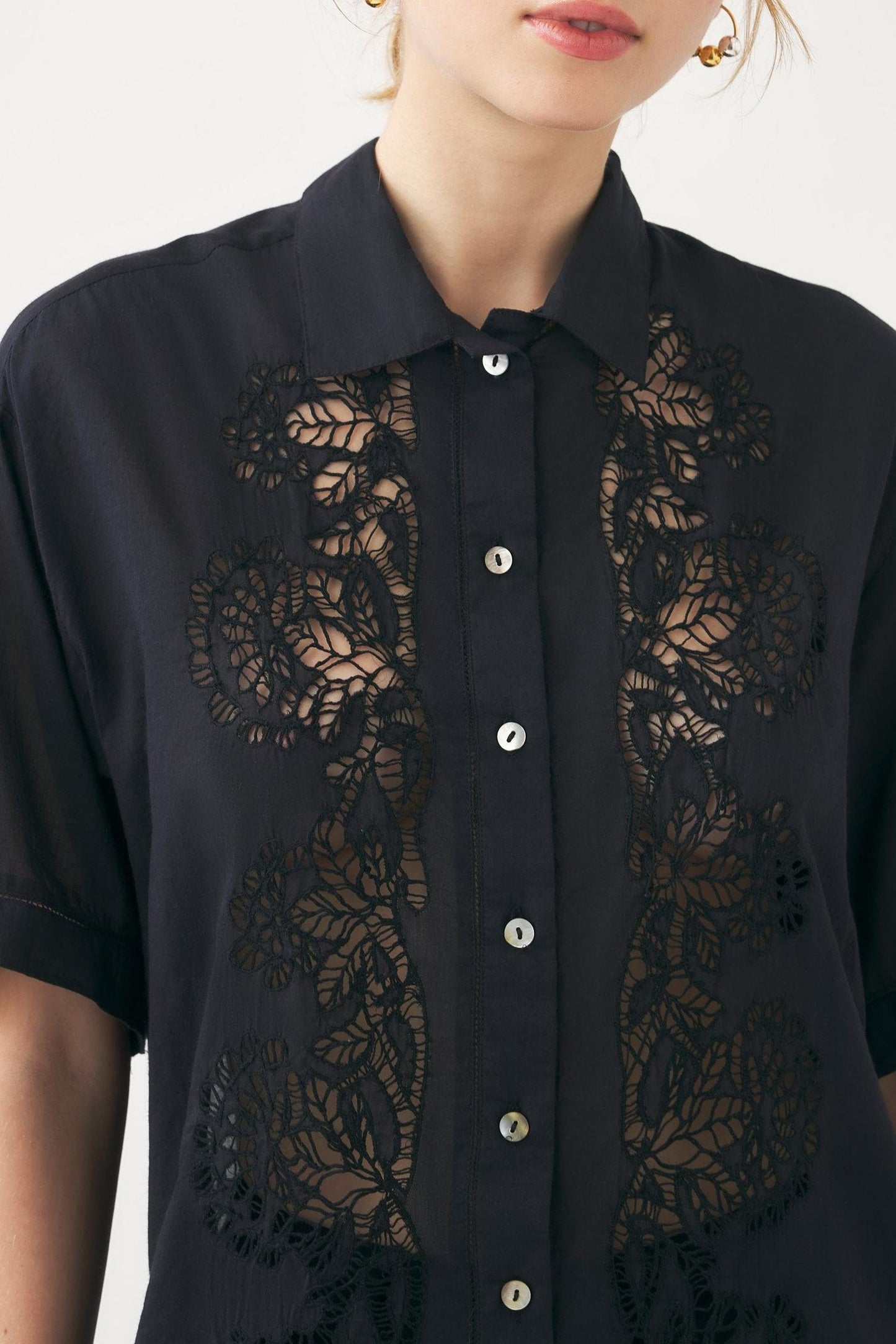 Openwork shirt Aloha