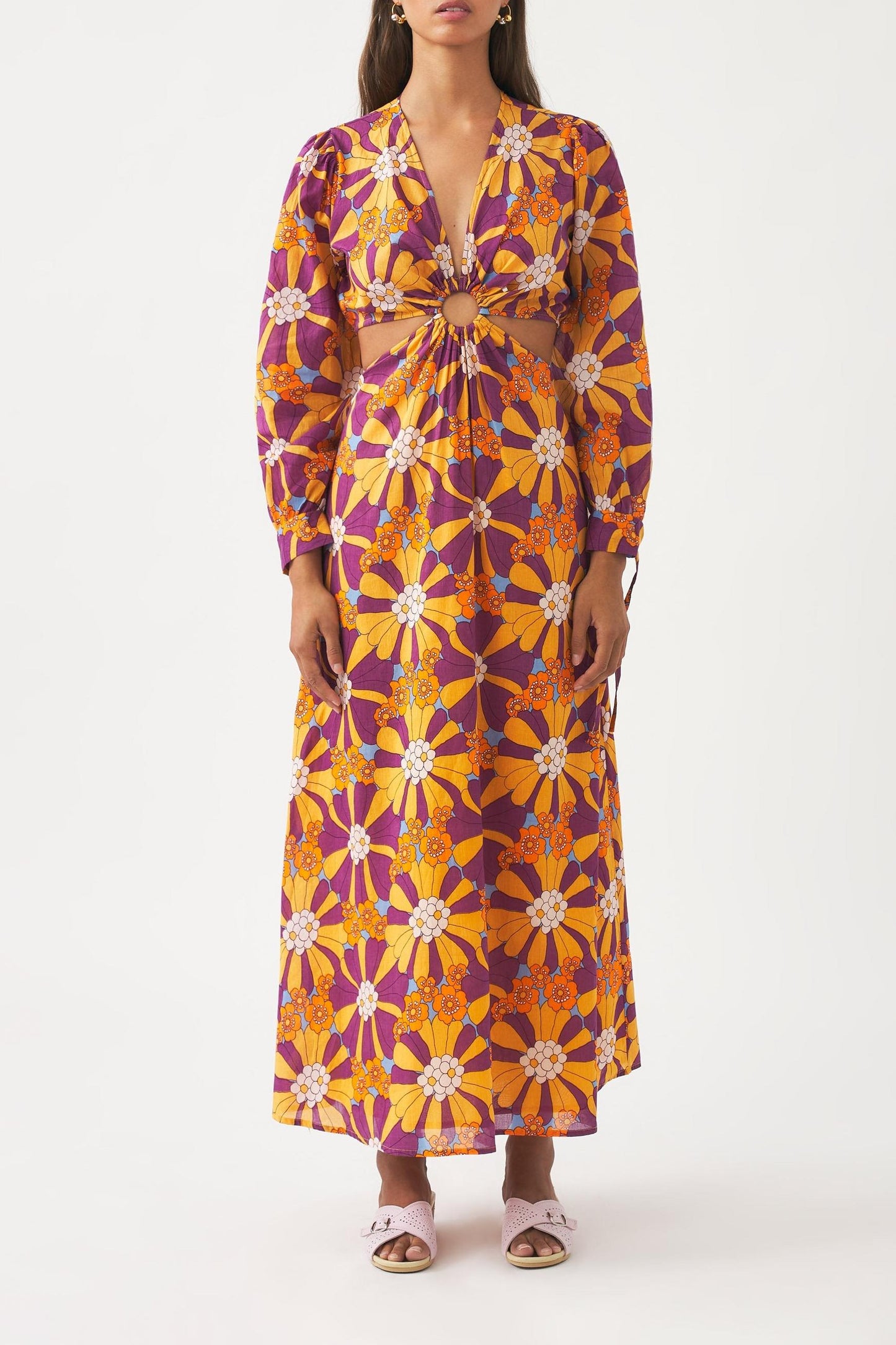 Cut-out maxi dress Alicia