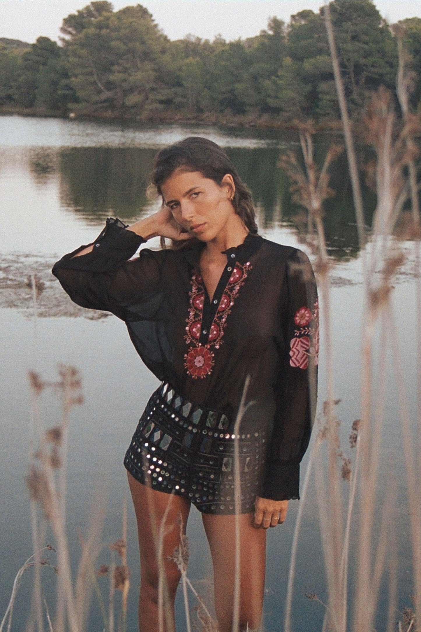 Dan embroidered blouse