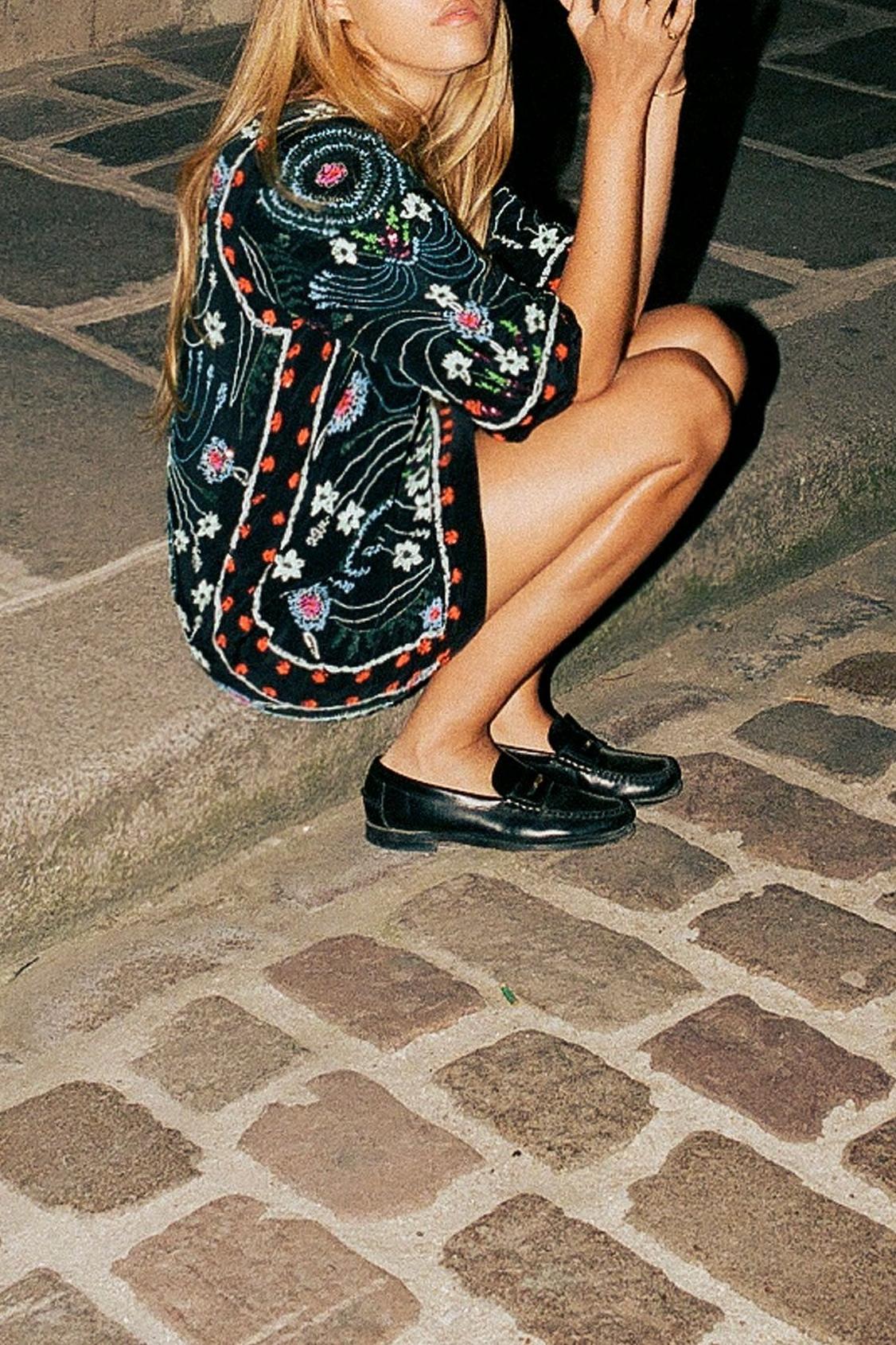 Ayleen pearl-embroidered dress