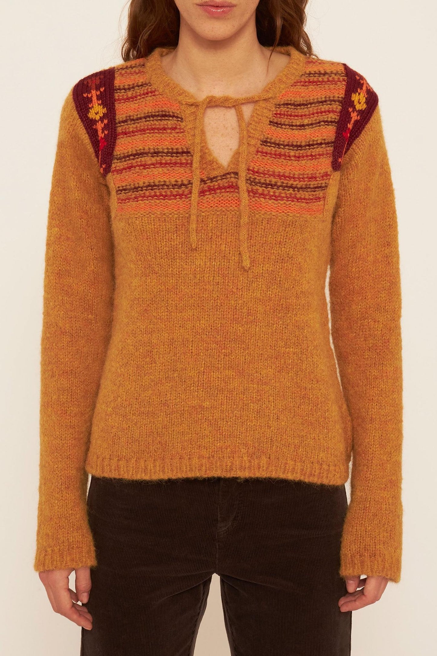 Yuyu alpaca wool jumper