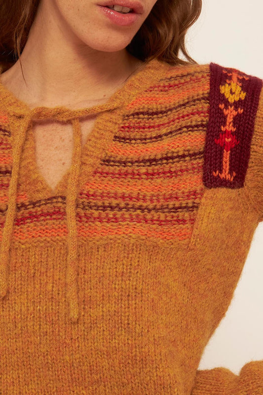 Yuyu alpaca wool jumper