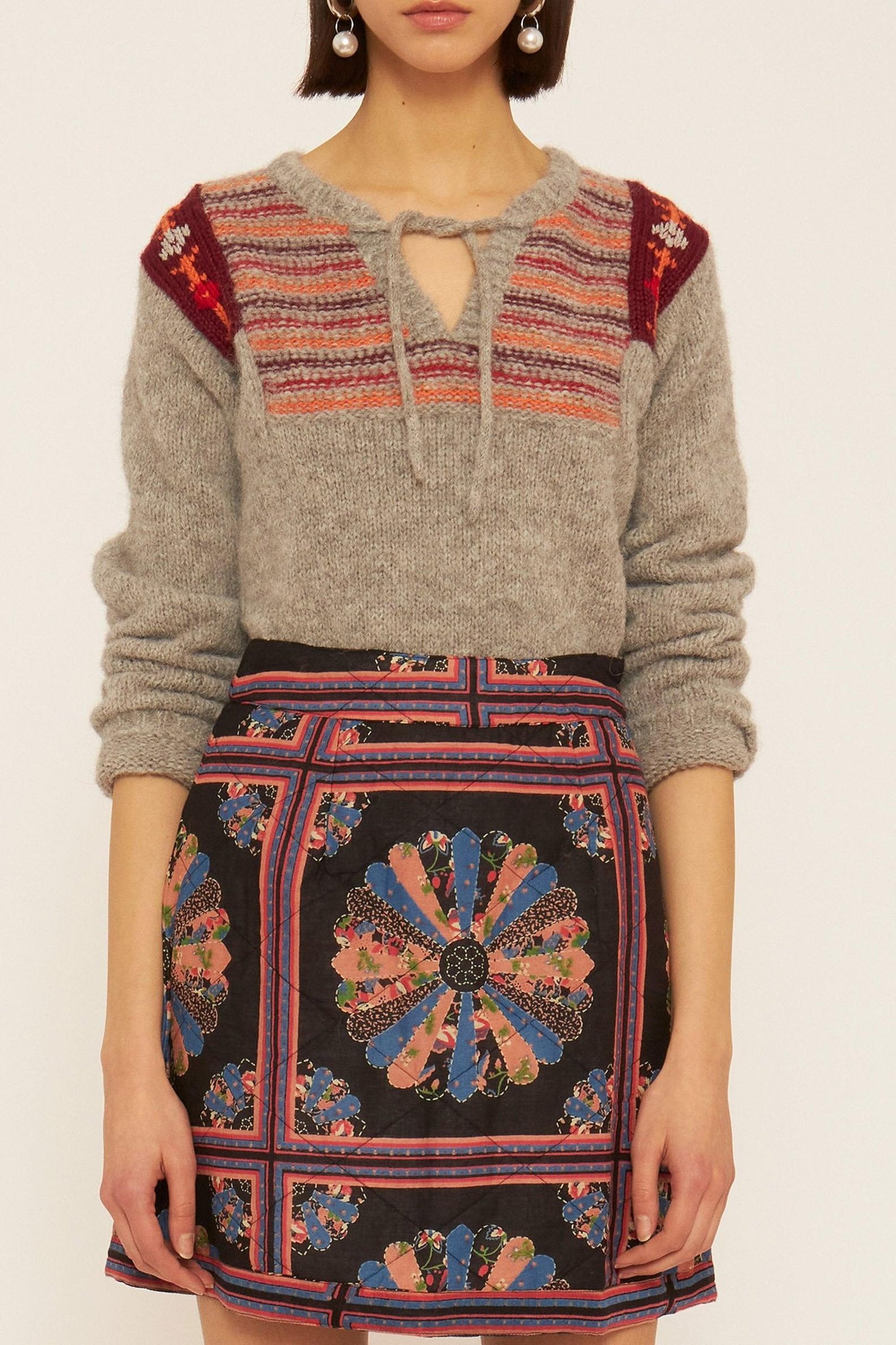 Yuyu alpaca wool jumper