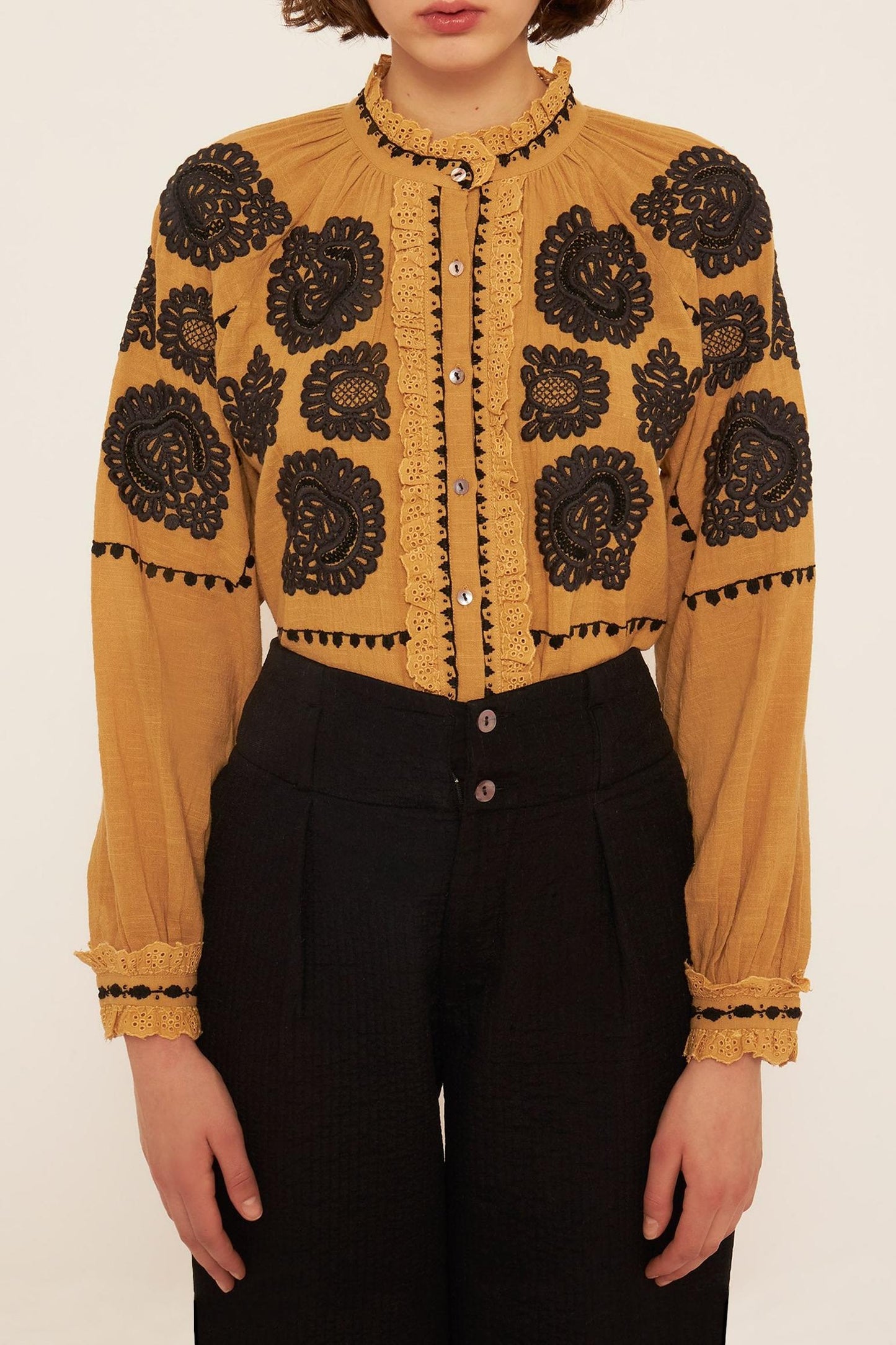 Tobby embroidered blouse