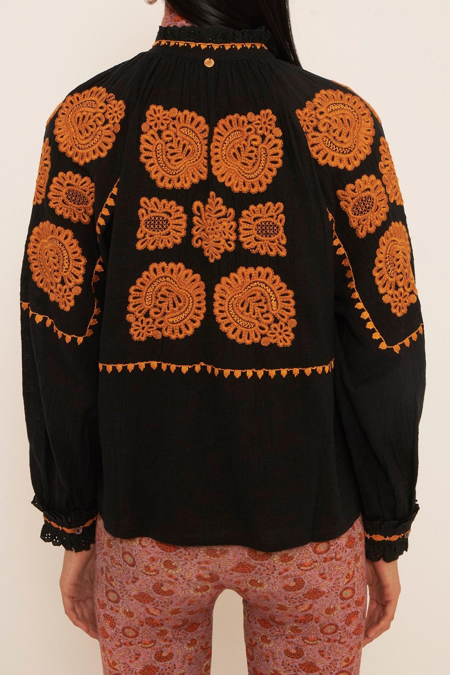 Tobby embroidered blouse