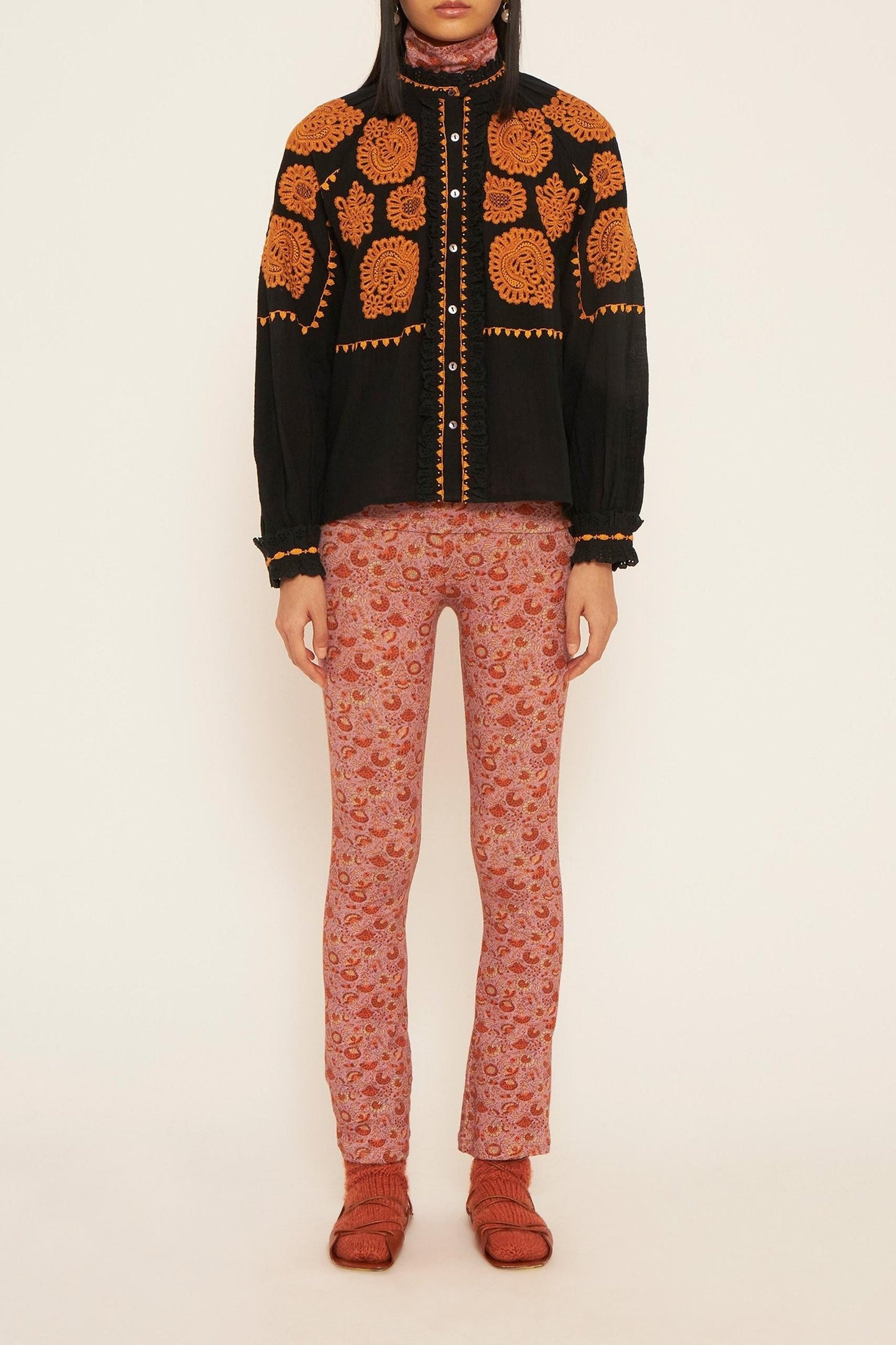 Tobby embroidered blouse