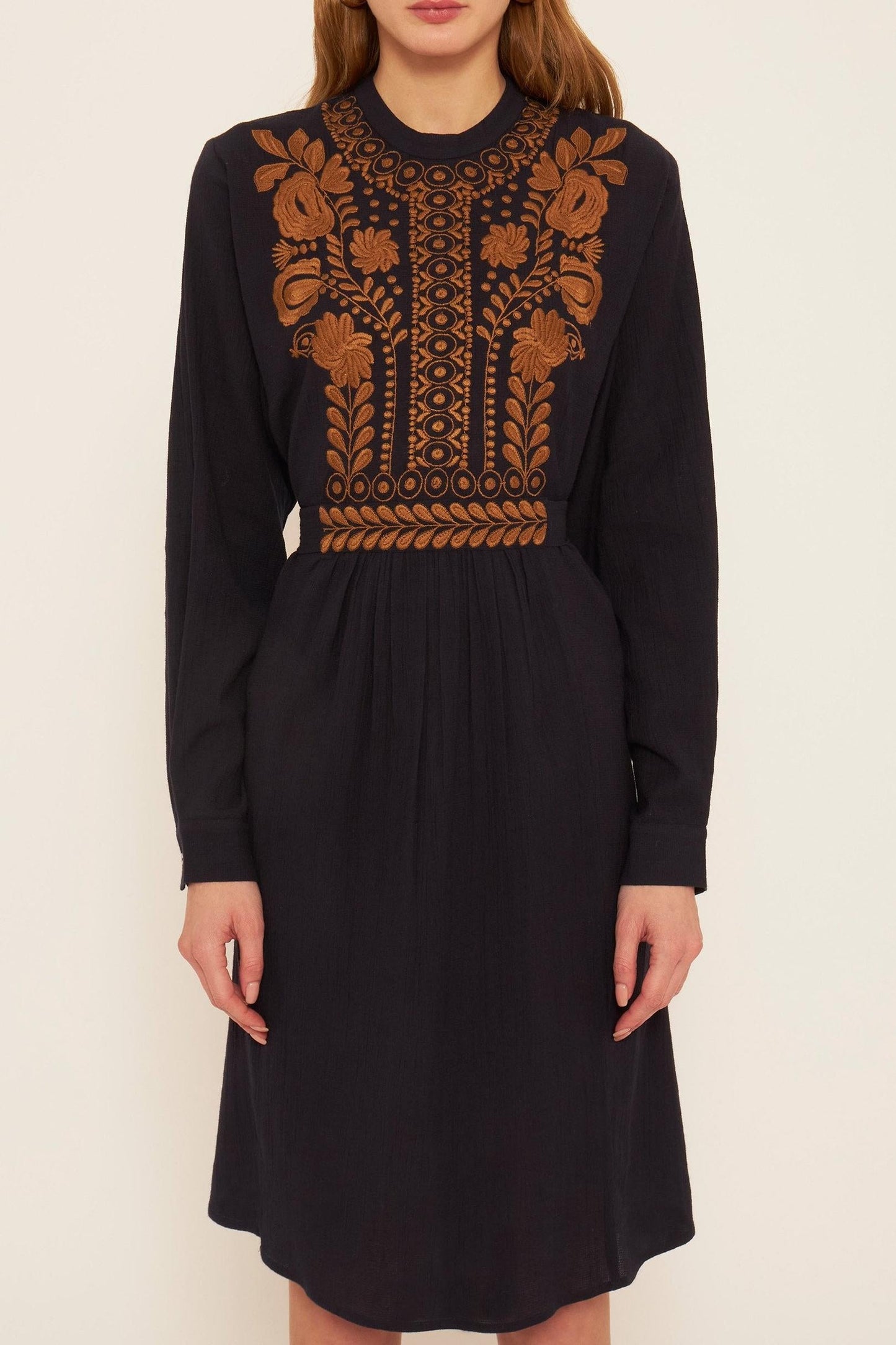 Tani embroidered dress