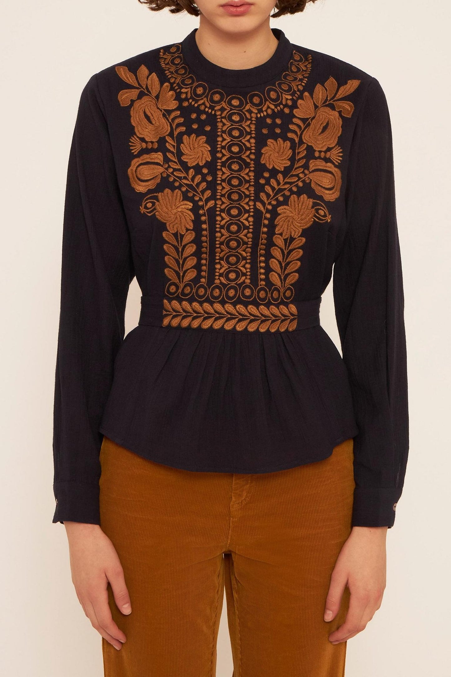 Tani embroidered blouse