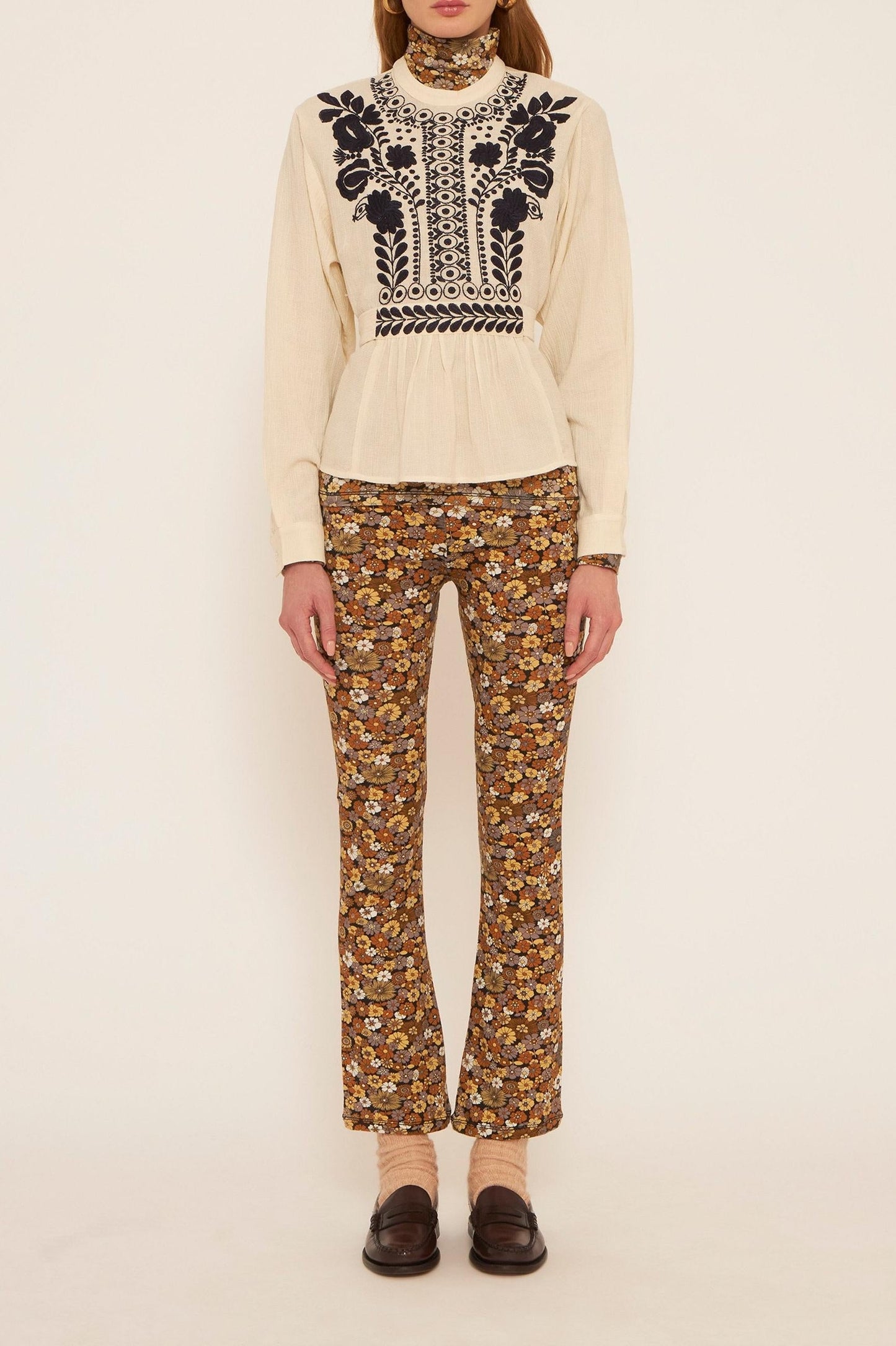 Tani embroidered blouse