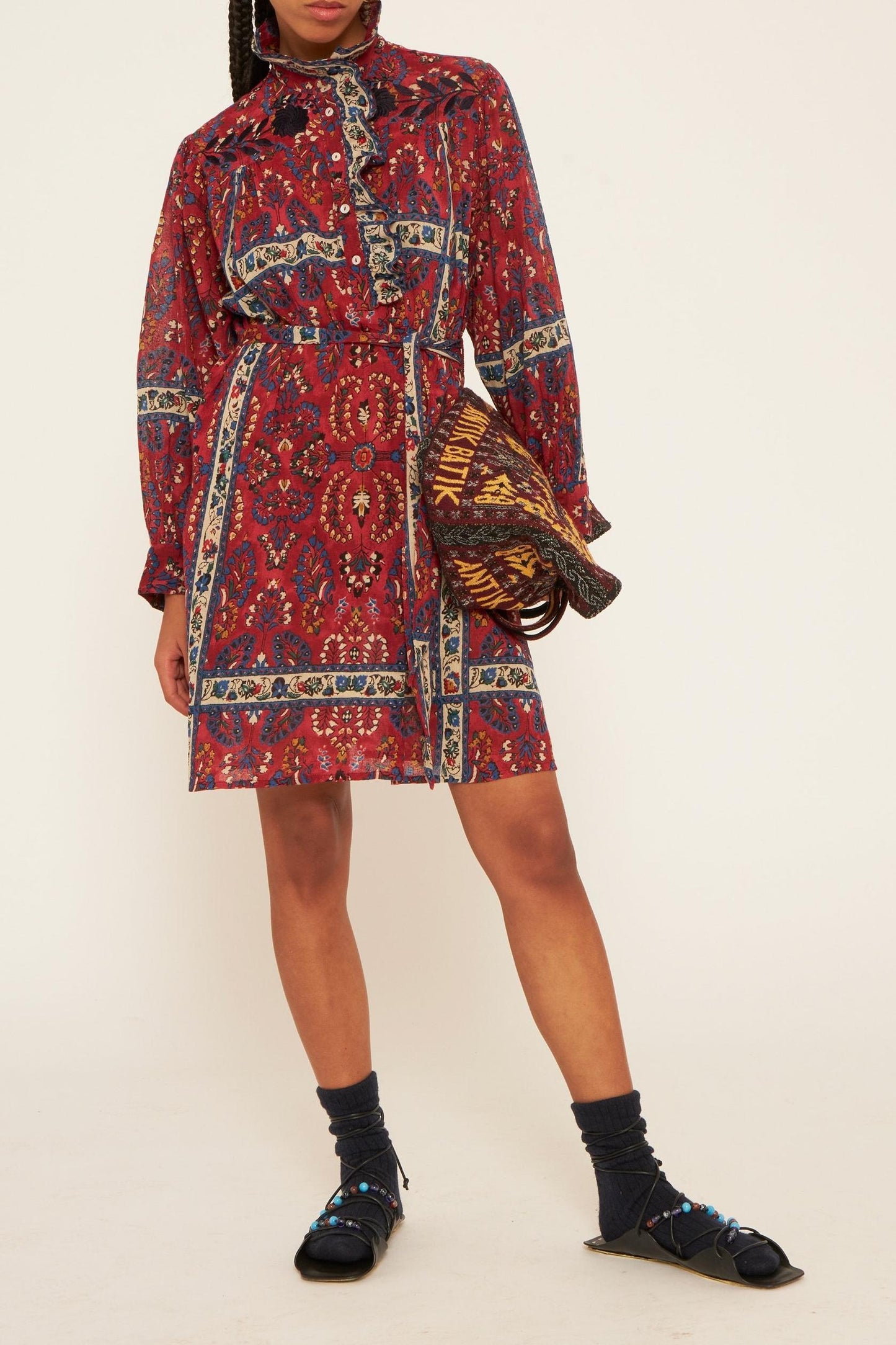Tamir embroidered dress