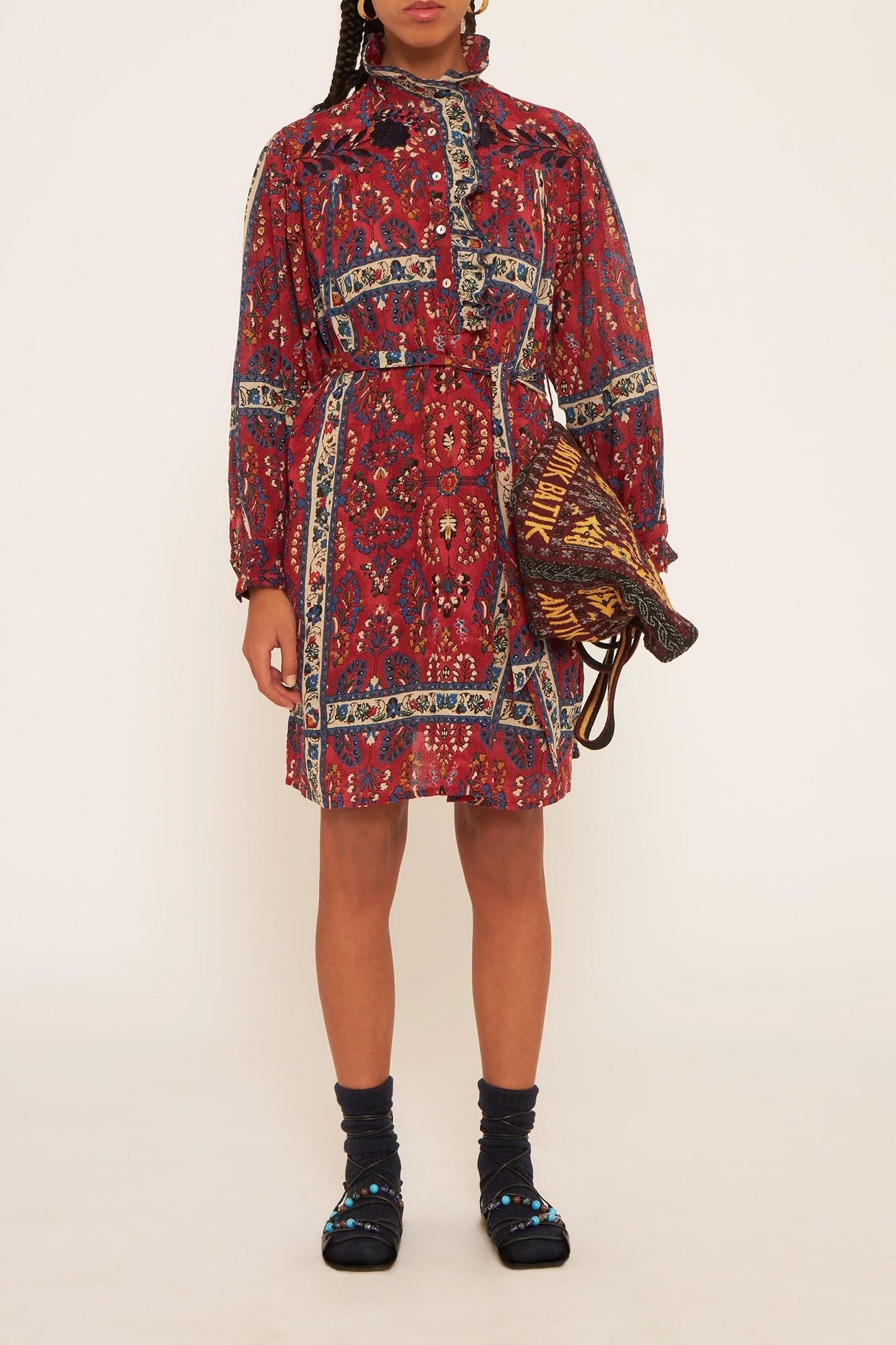 Tamir embroidered dress