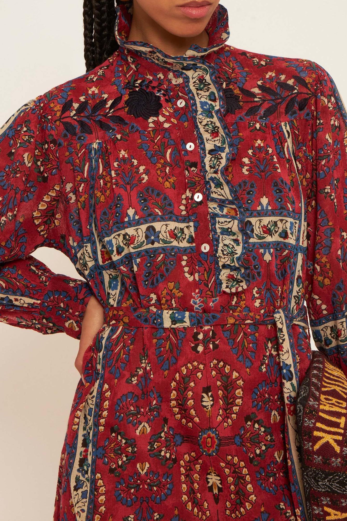 Tamir embroidered dress