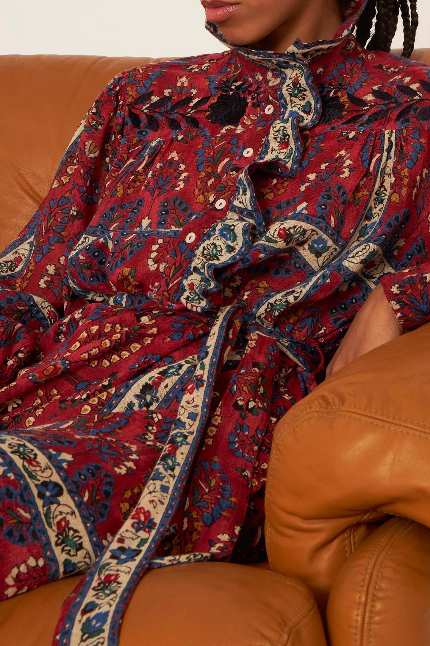 Tamir embroidered dress