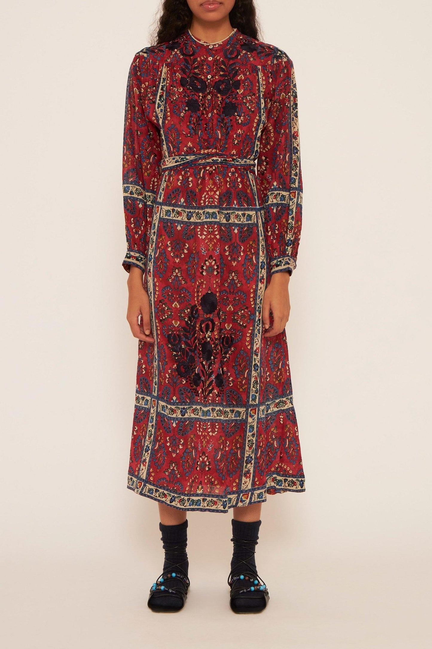 Tamir embroidered dress