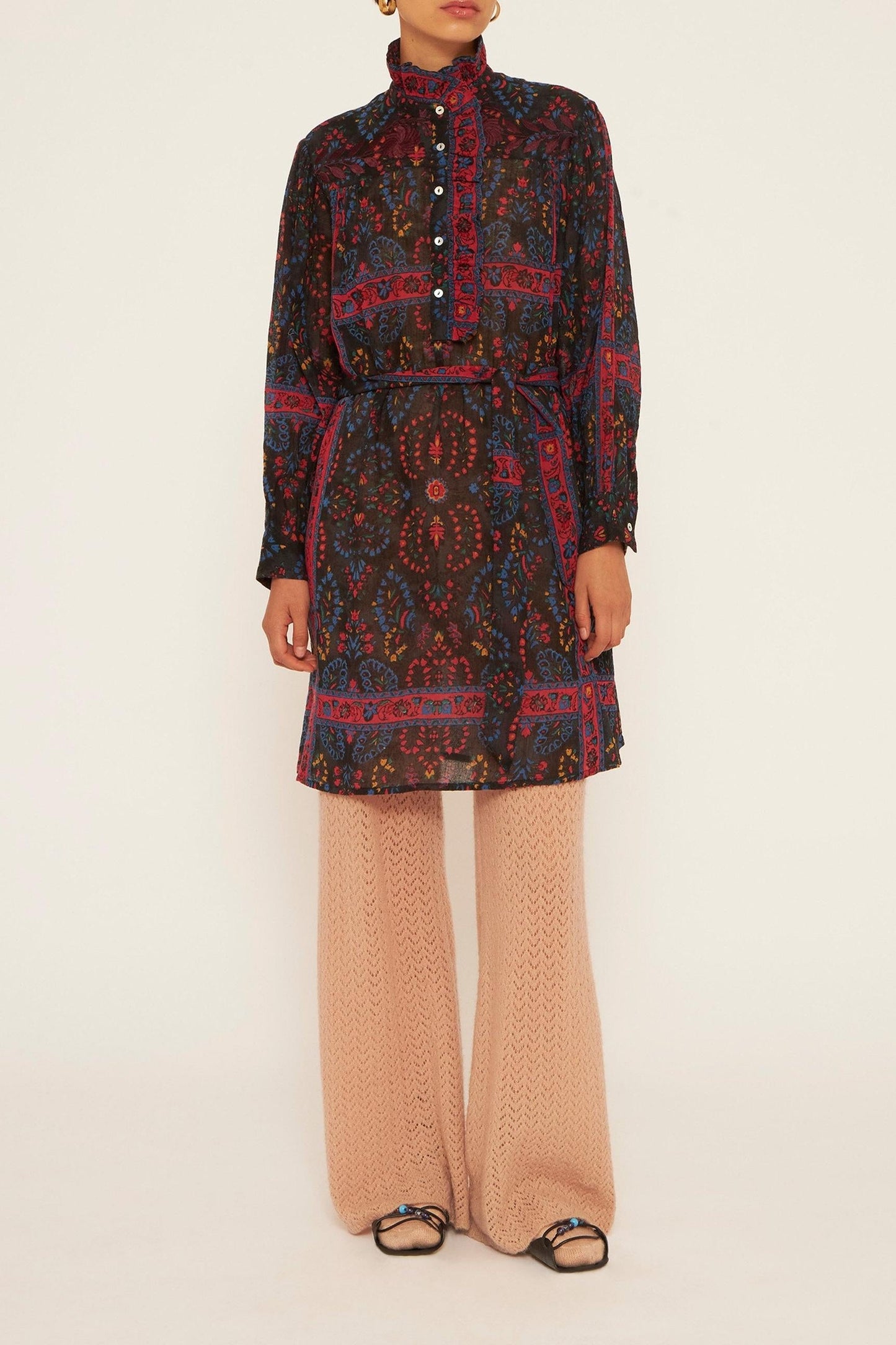 Tamir embroidered dress