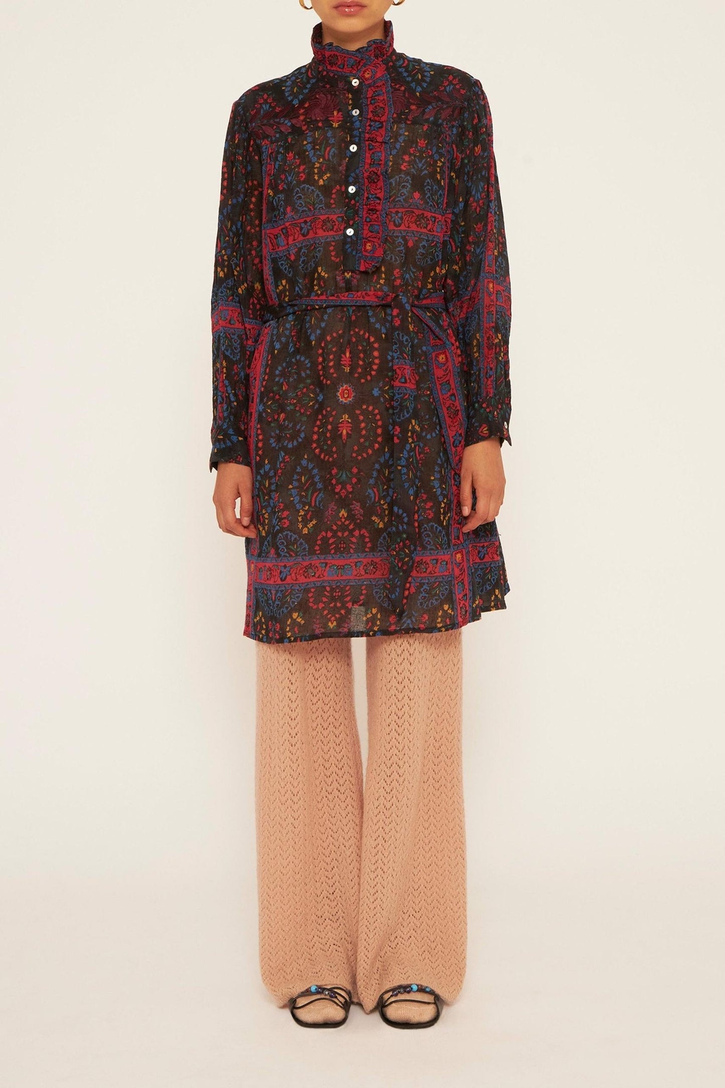 Tamir embroidered dress