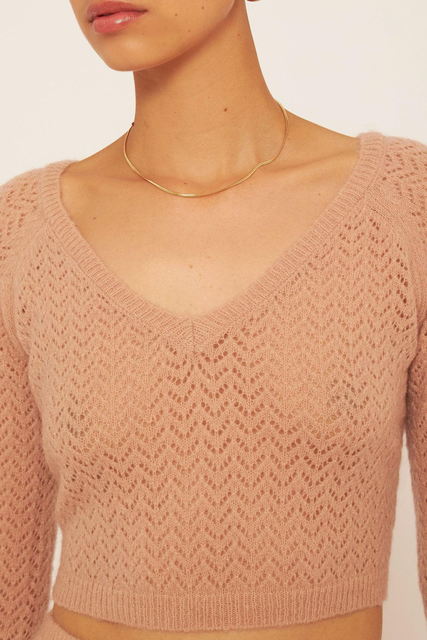 Shilloh cropped jumper