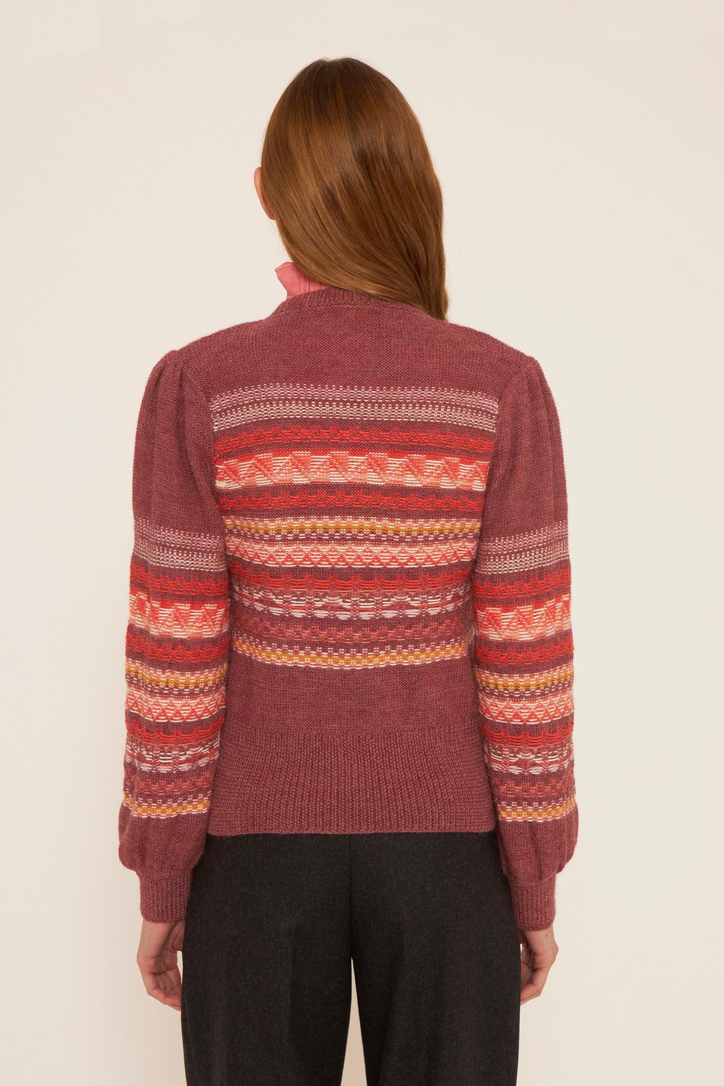 Roberto alpaca wool cardigan