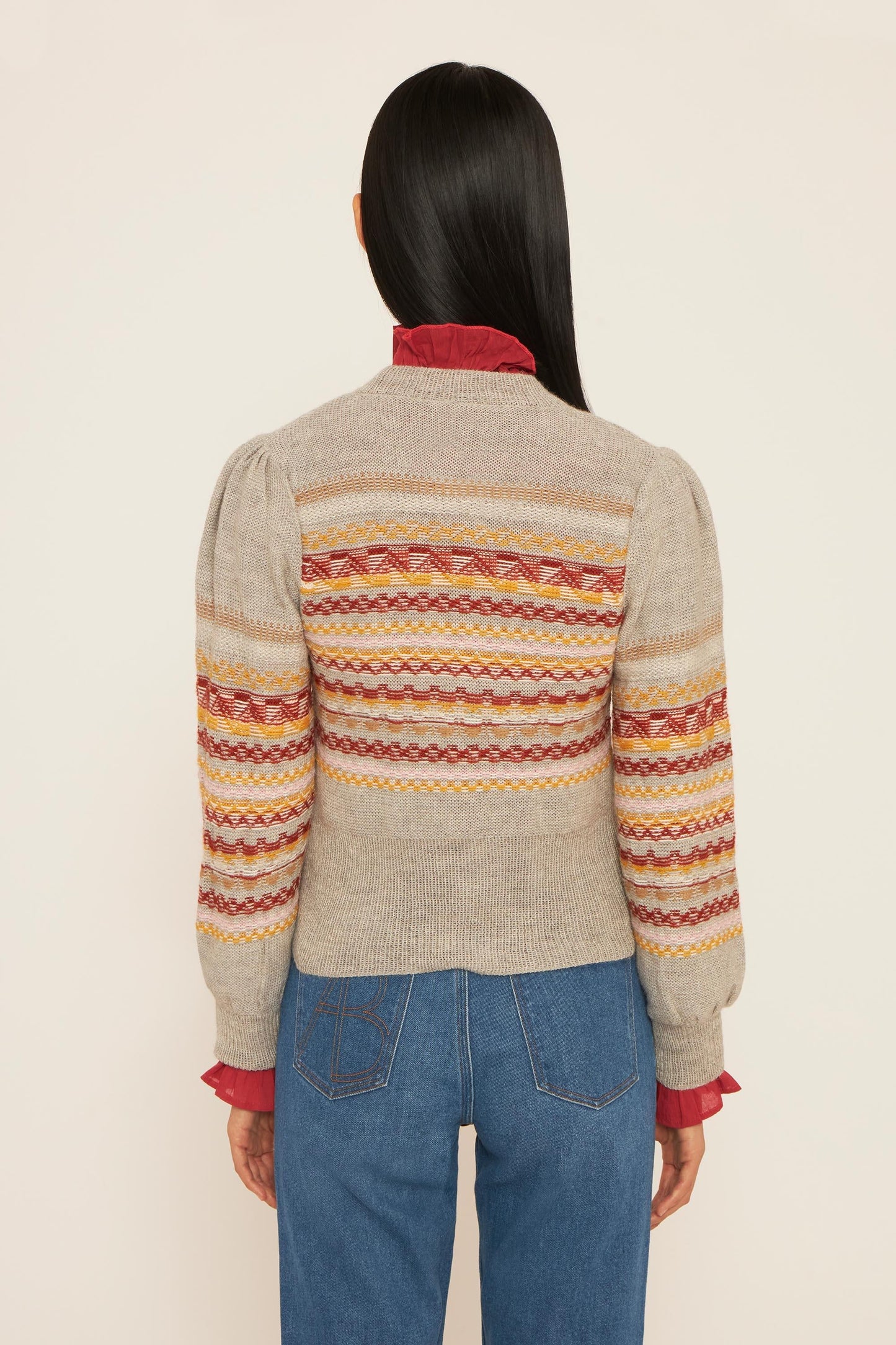 Roberto alpaca wool cardigan
