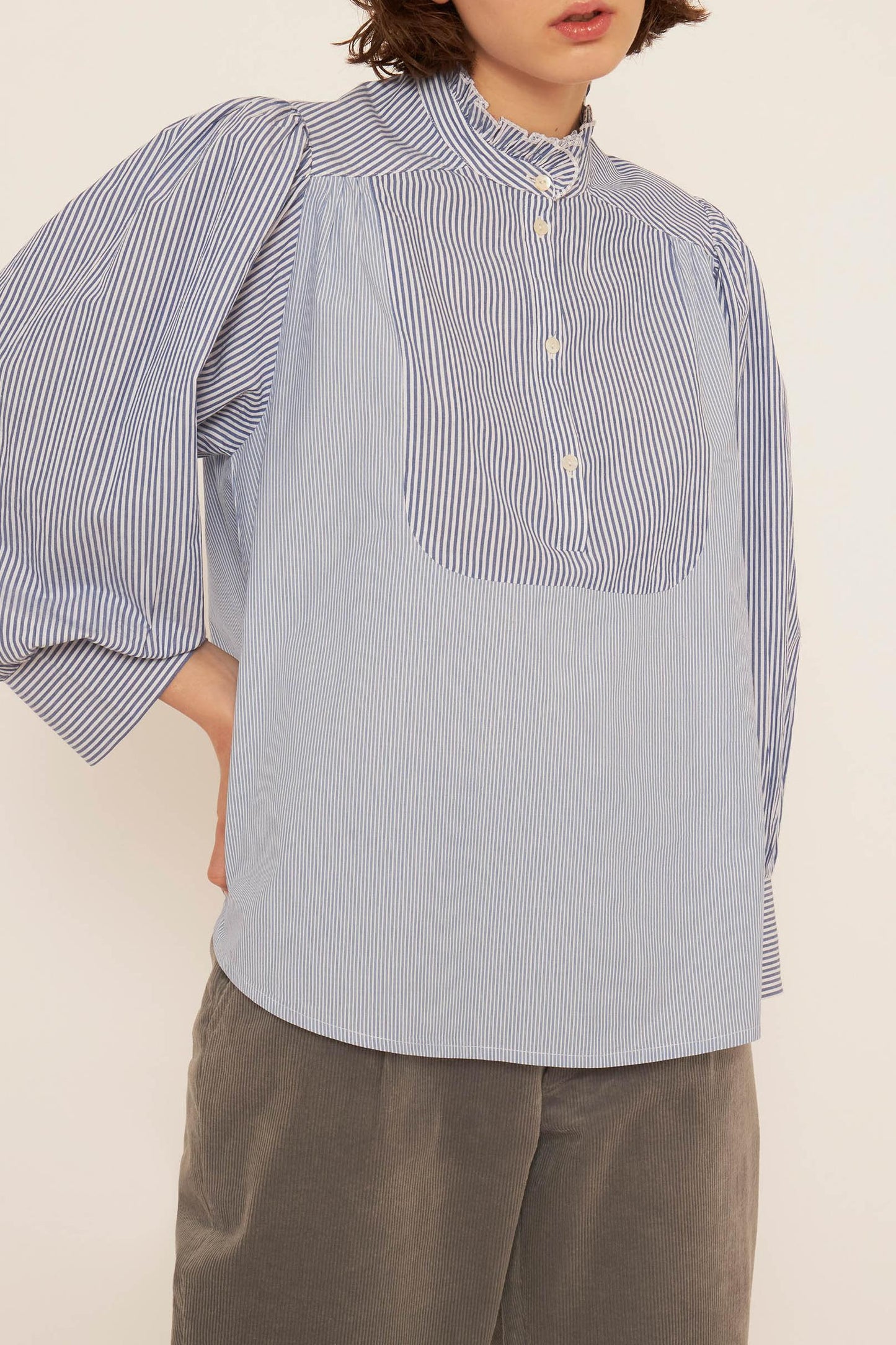 Popy poplin blouse