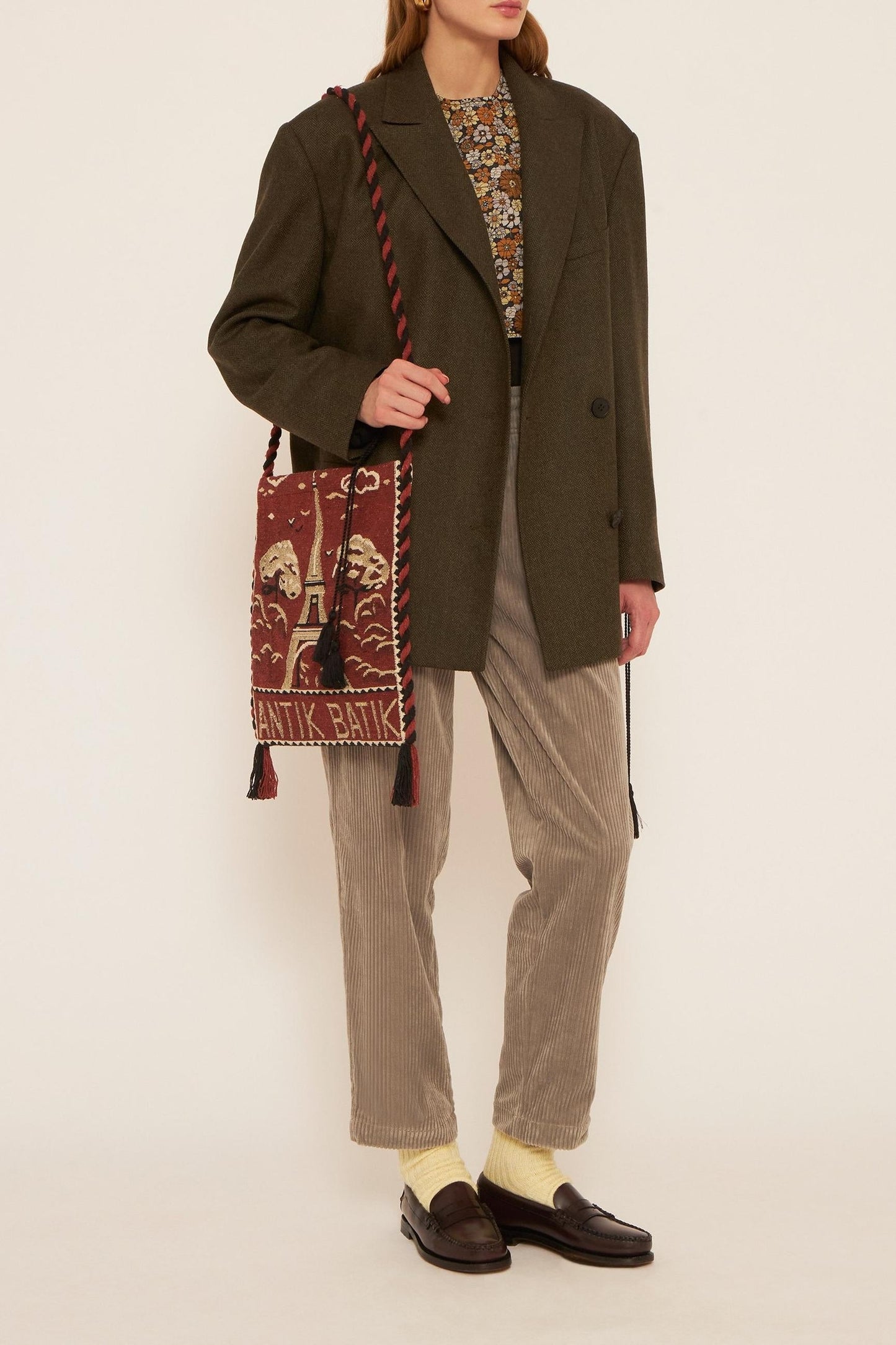 Paris woven bag