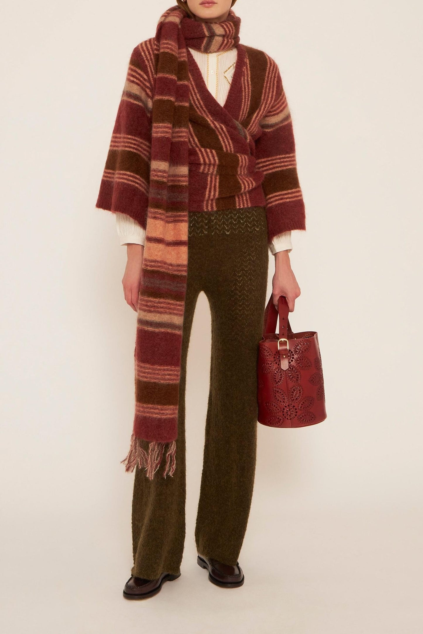 Maya mohair scarf