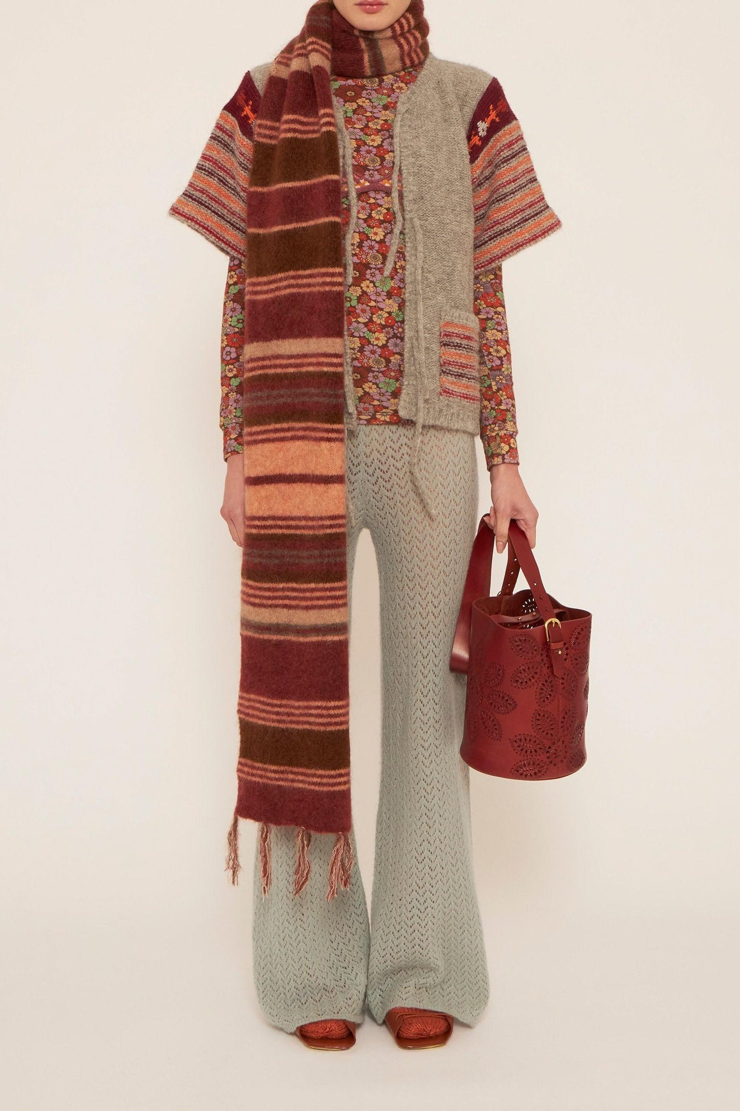 Maya mohair scarf
