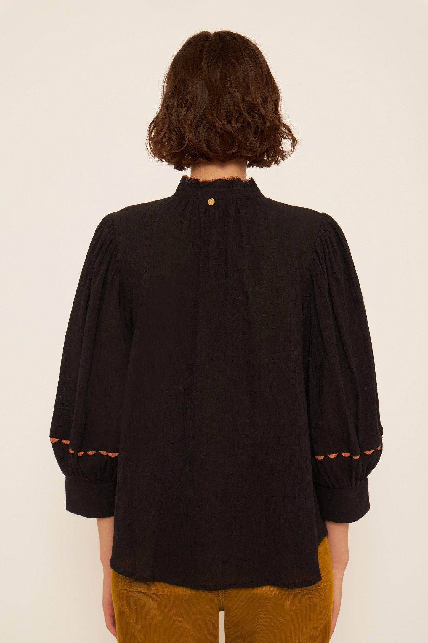 Mathilde embroidered blouse