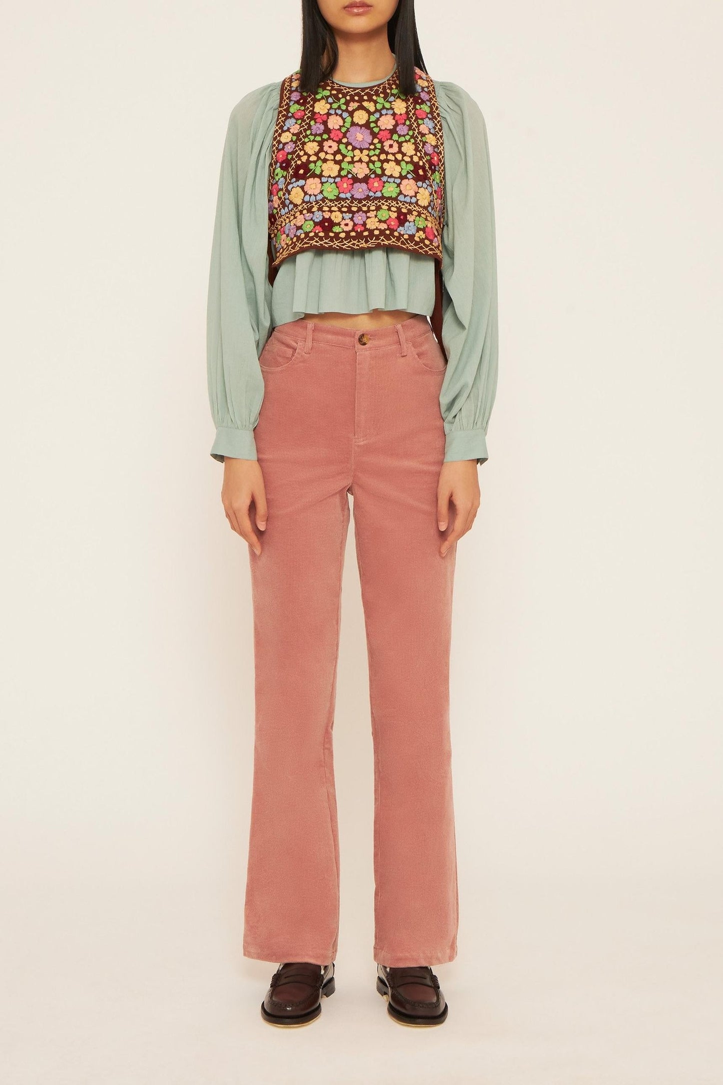 Maggy flare trousers