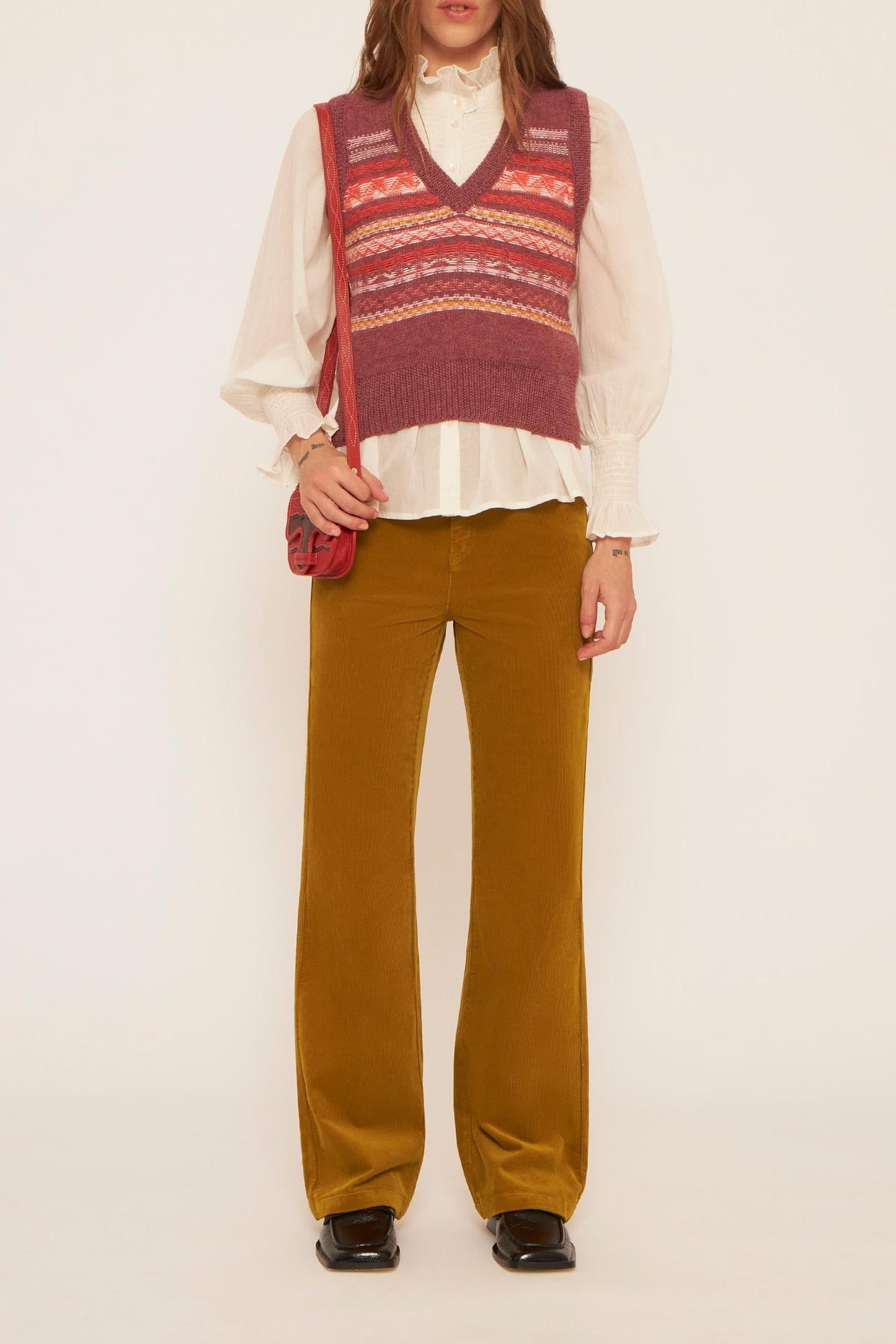 Maggy flare trousers