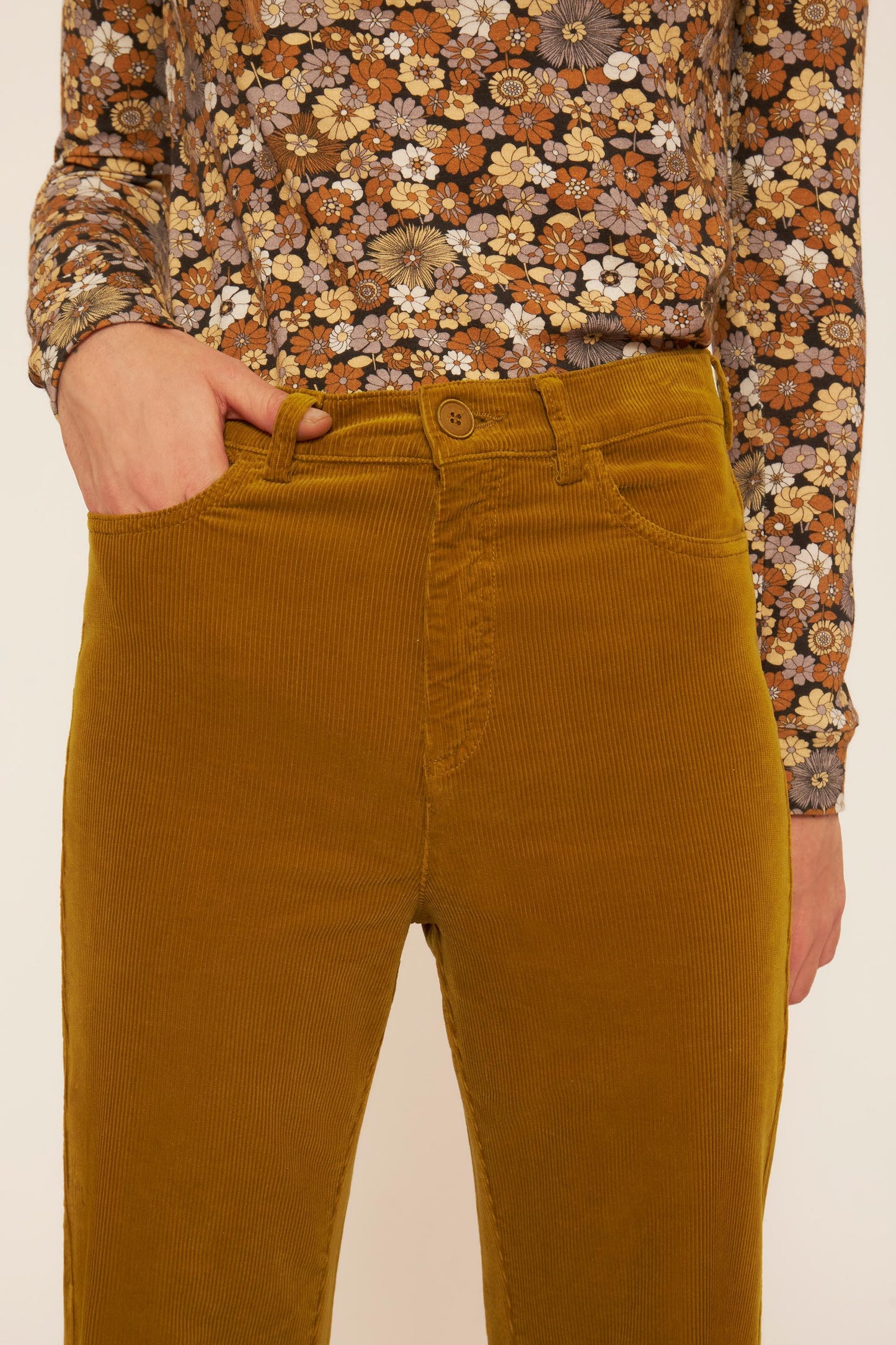 Maggy flare trousers