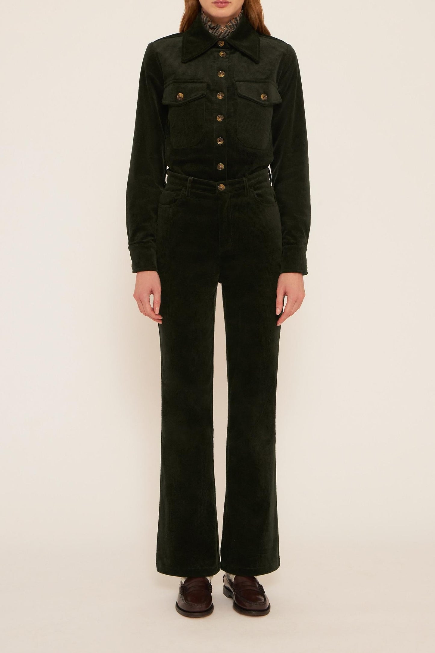 Maggy flare trousers