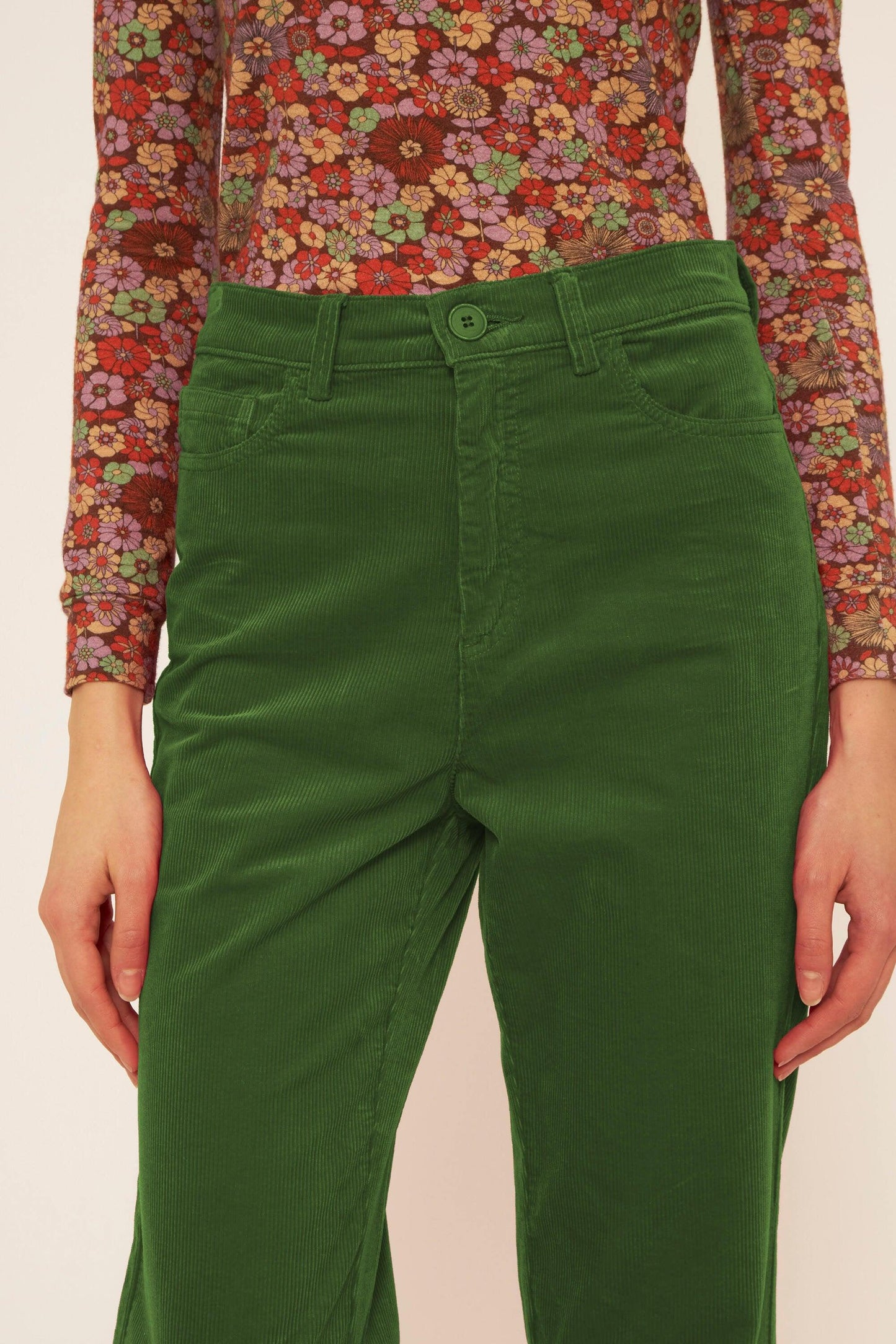 Maggy flare trousers