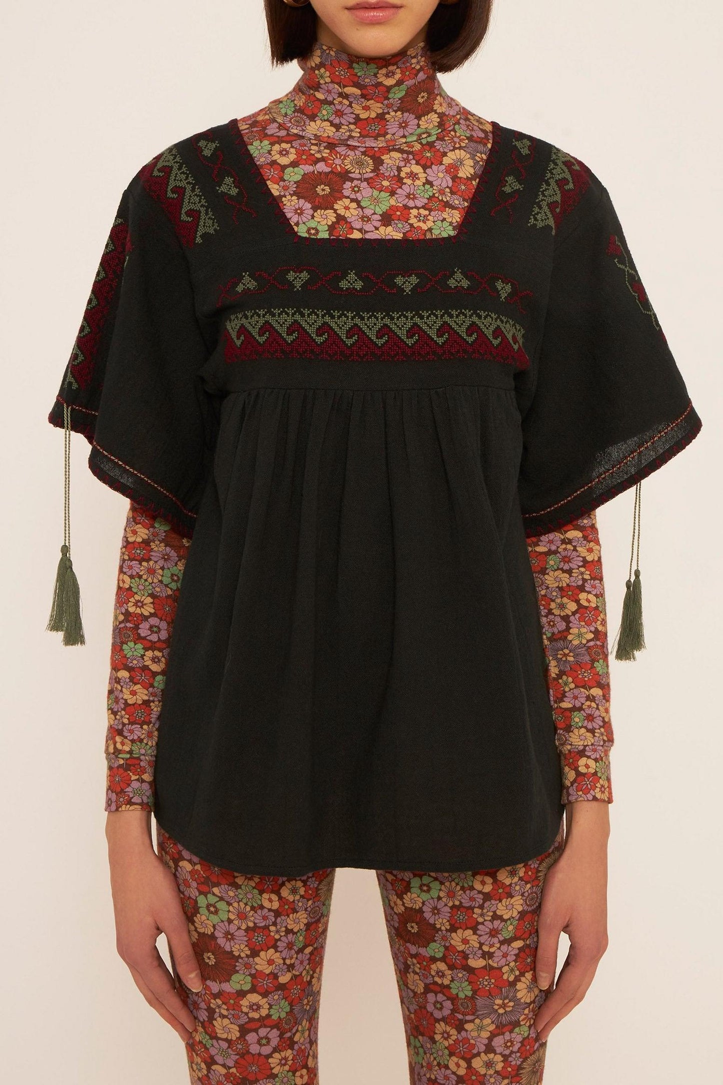 Lyna embroidered top