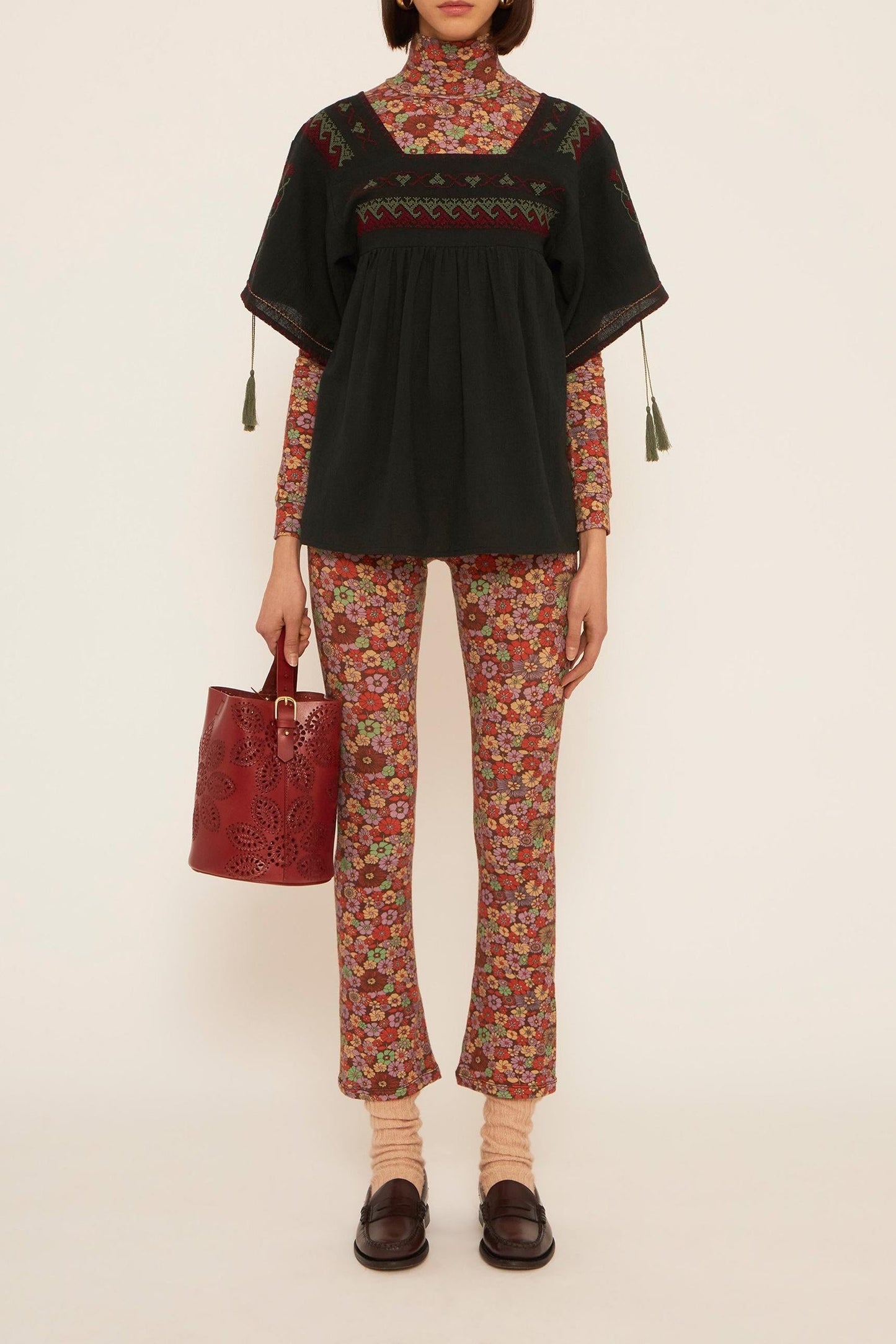 Lyna embroidered top