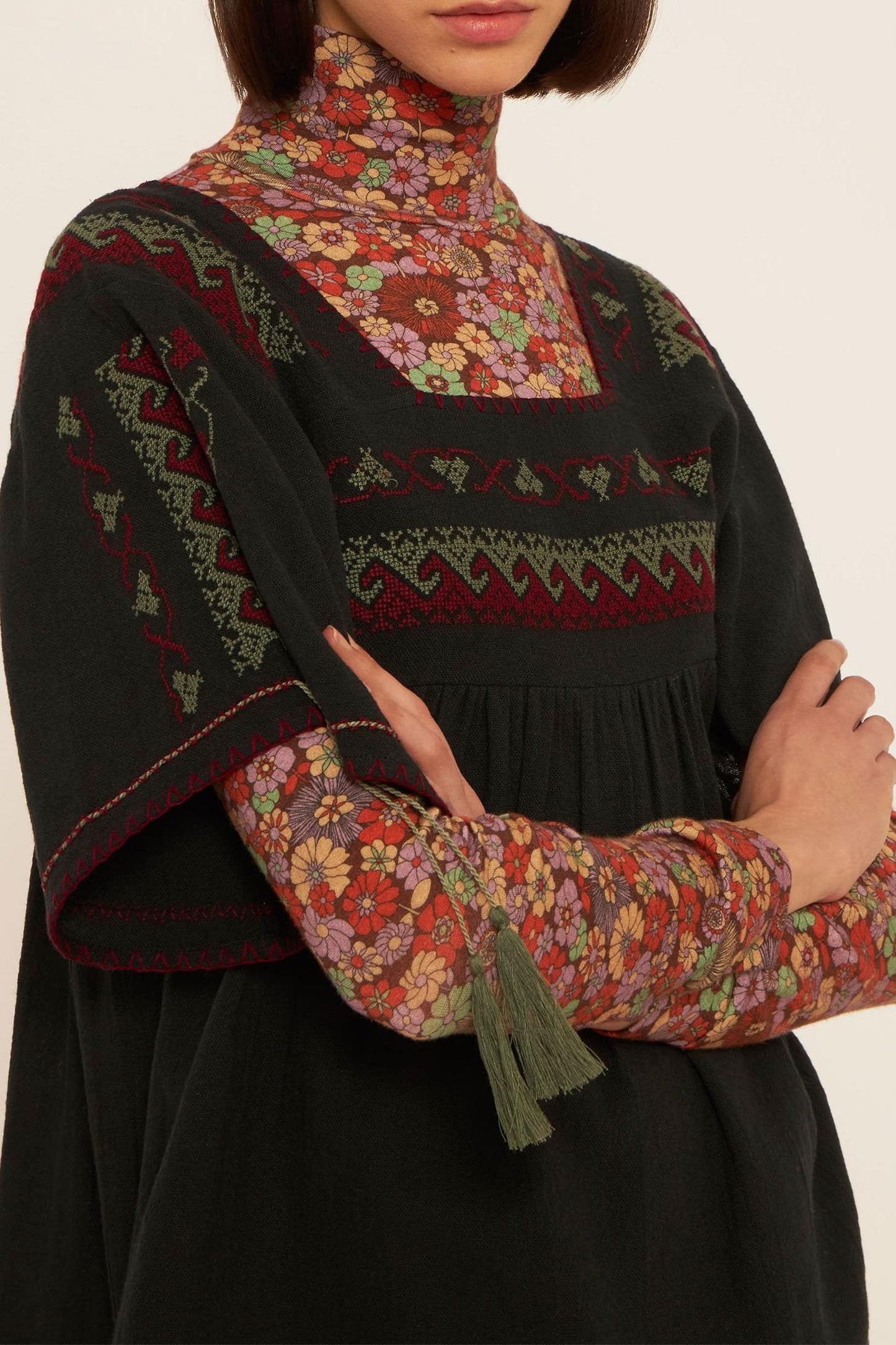 Lyna embroidered top
