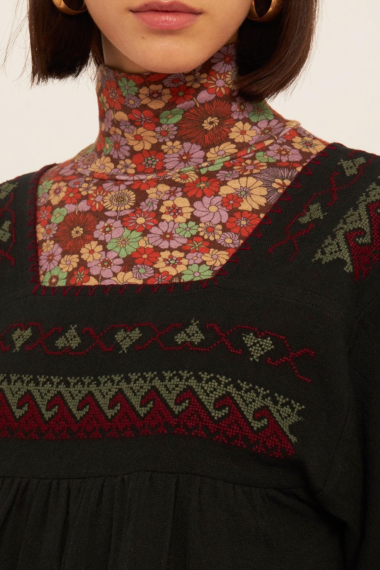 Lyna embroidered top