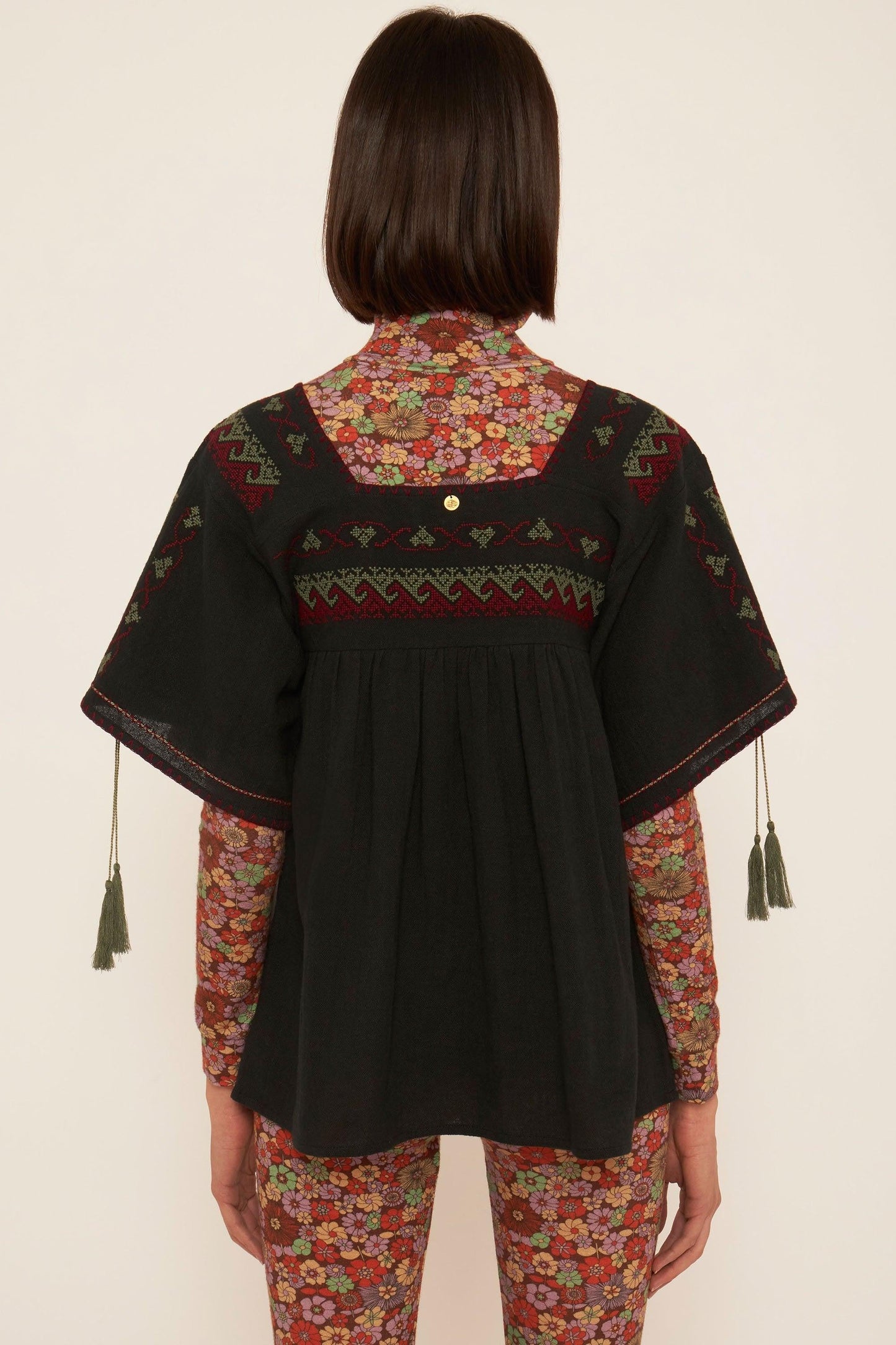 Lyna embroidered top