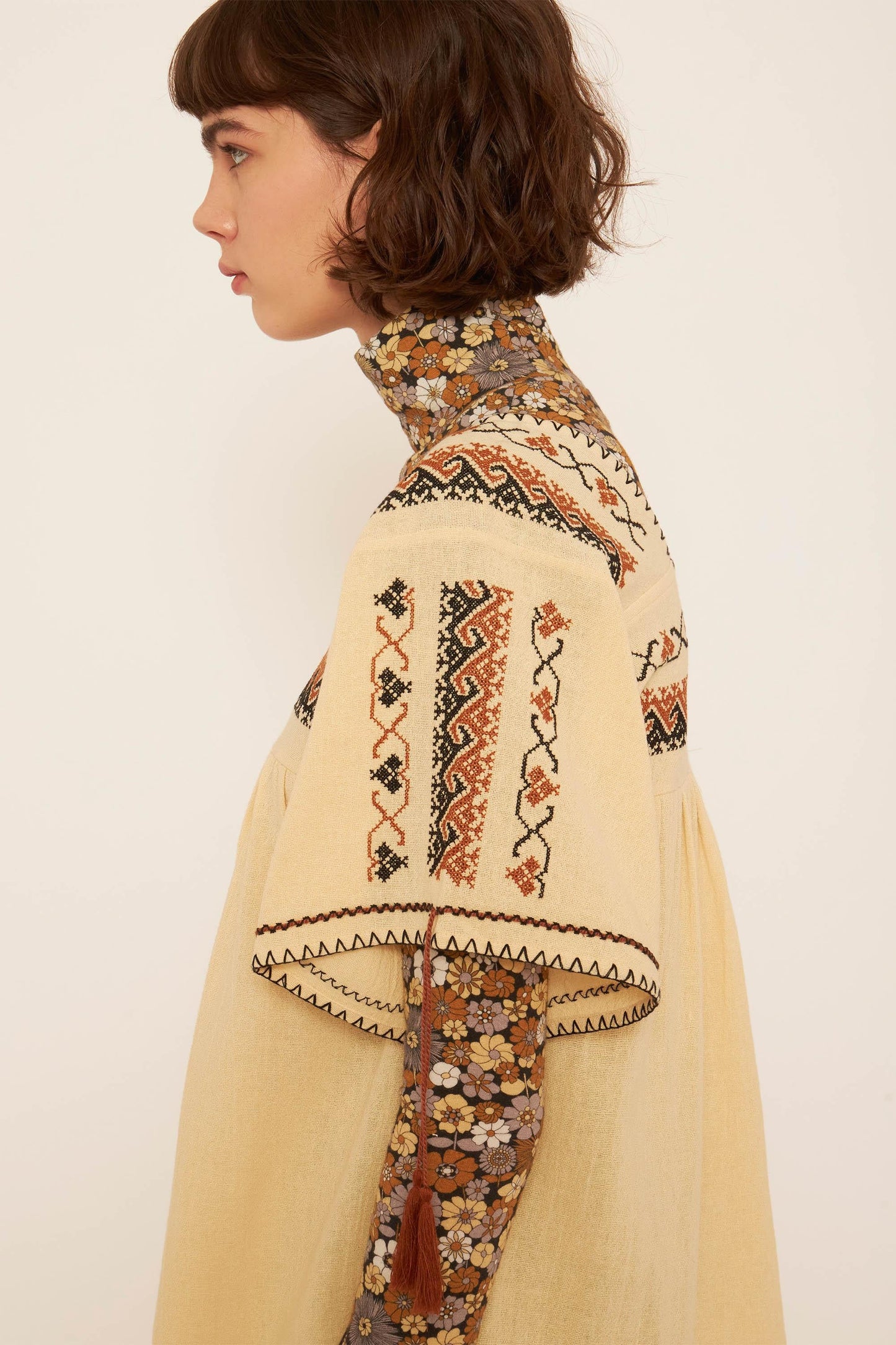 Lyna embroidered top