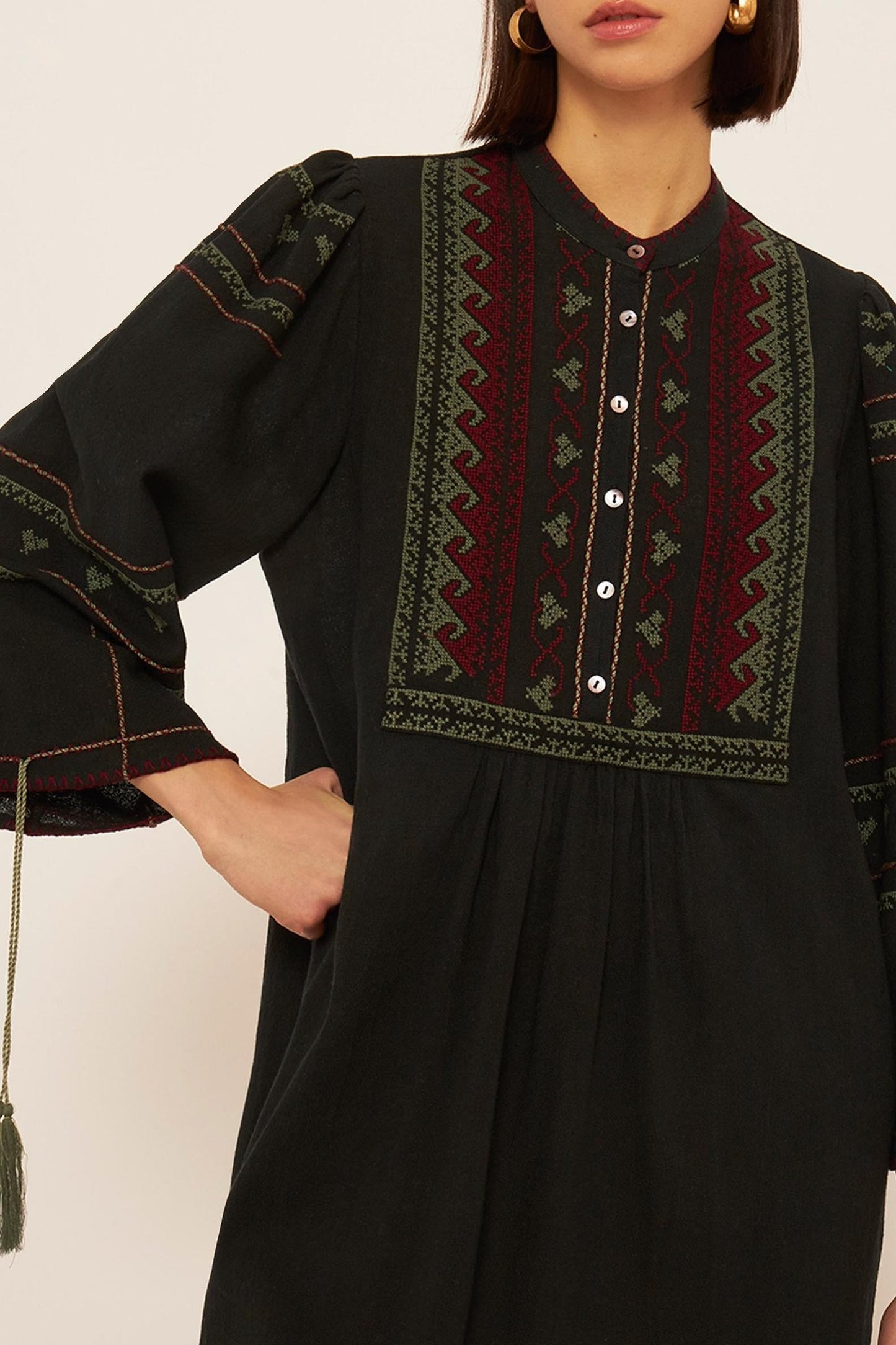 Lyna embroidered dress