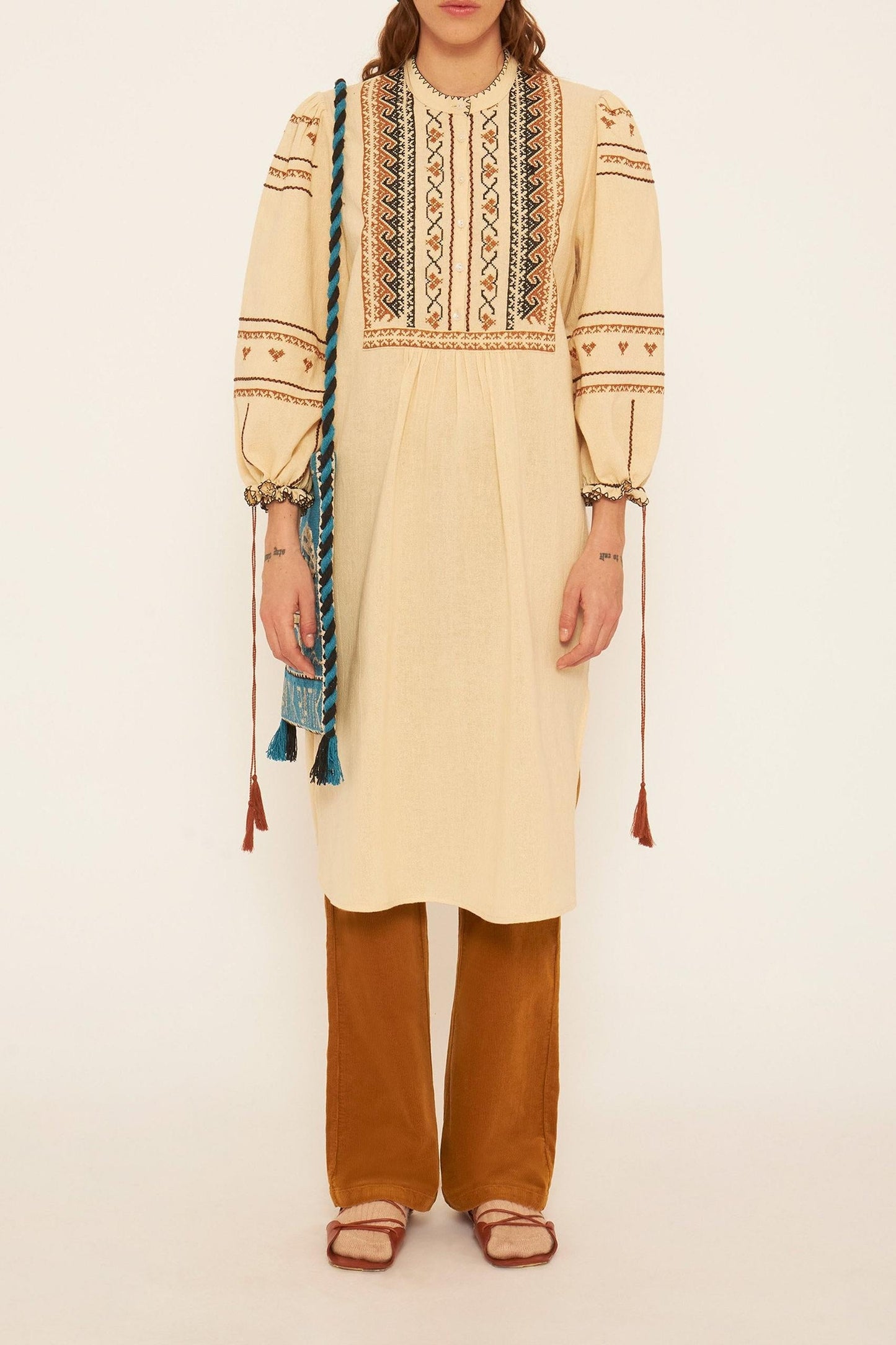 Lyna embroidered dress