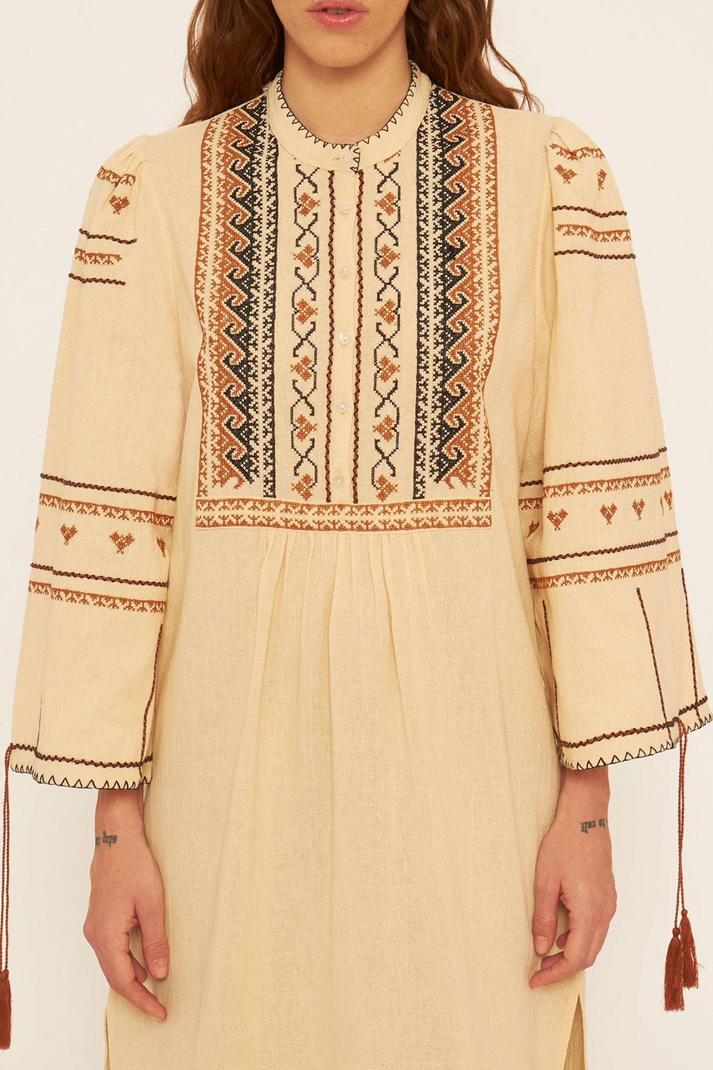 Lyna embroidered dress