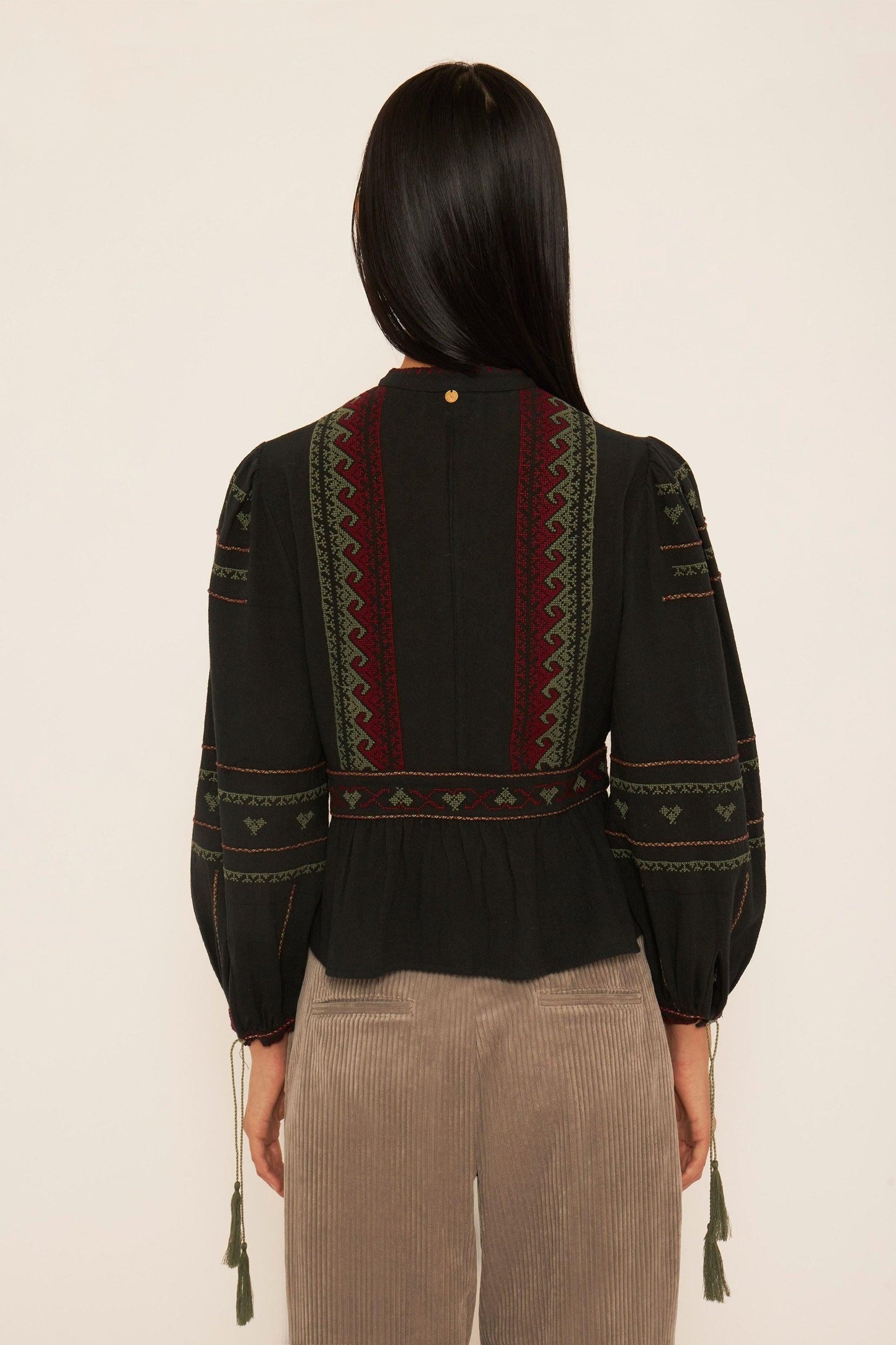 Lyna embroidered blouse