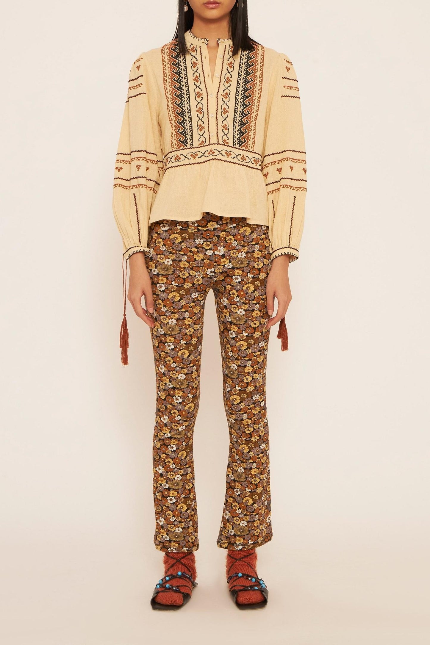 Lyna embroidered blouse