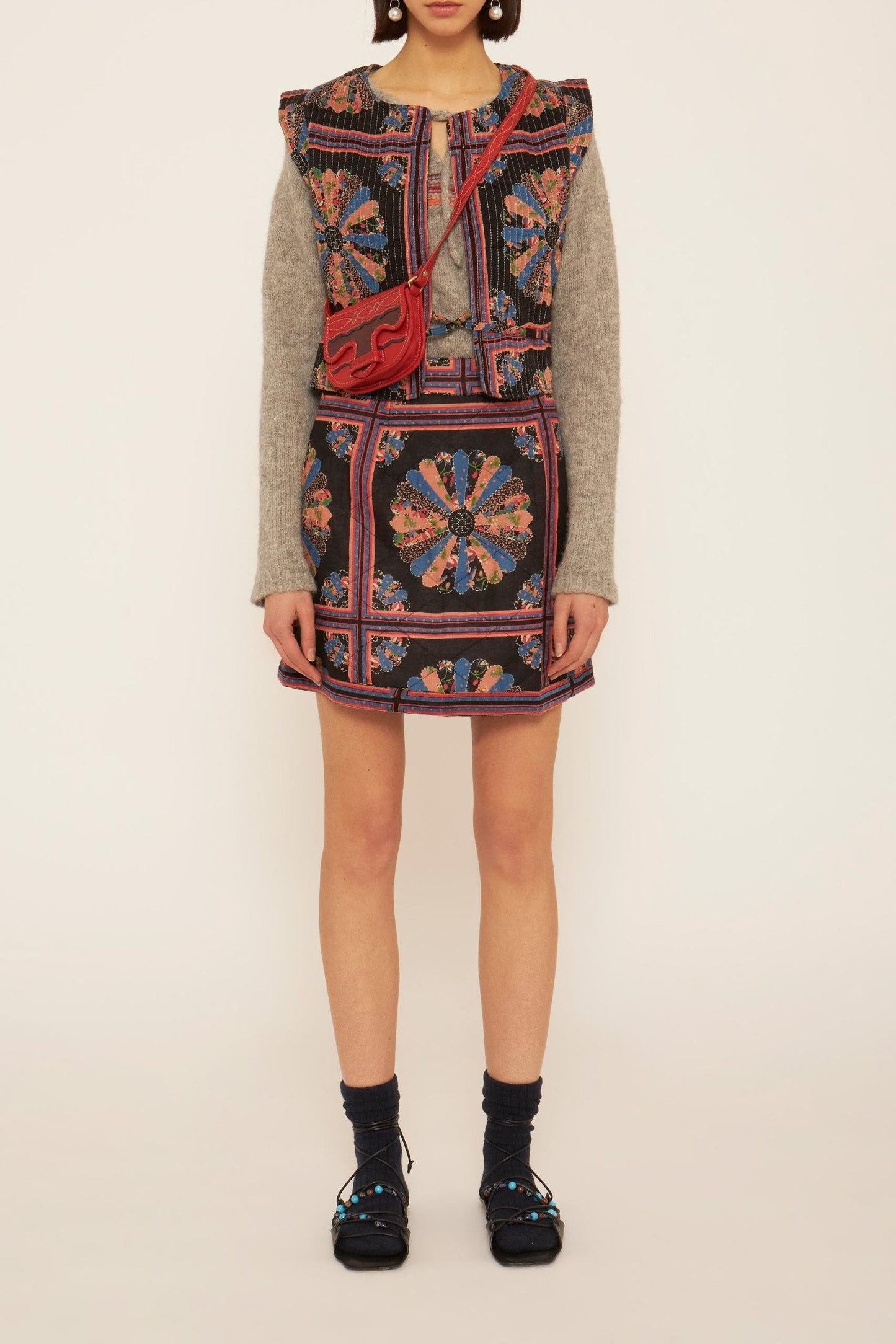 Jenny quilted skirt